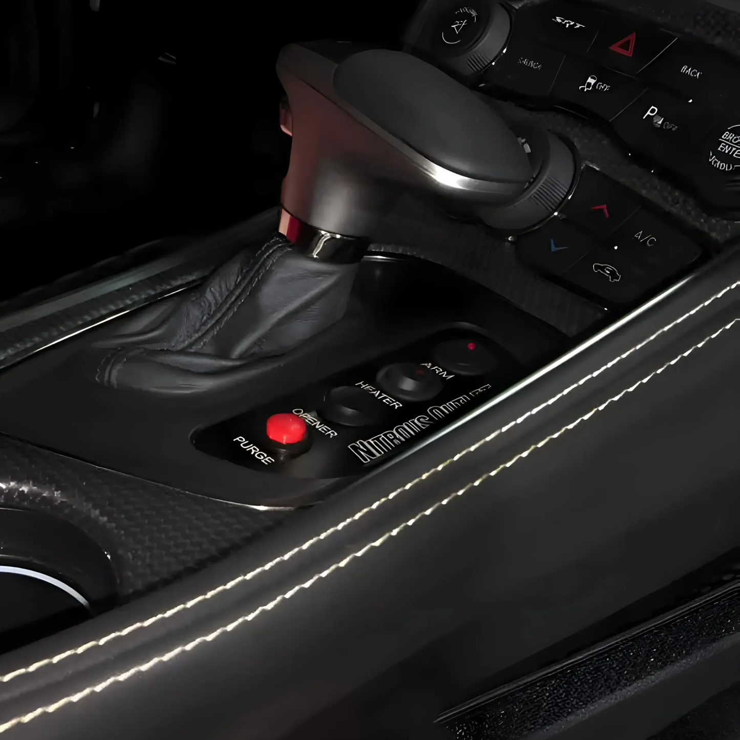 Mopar 2015-2023 Dodge Challenger Coin Tray Switch Panel (Automatic Only)