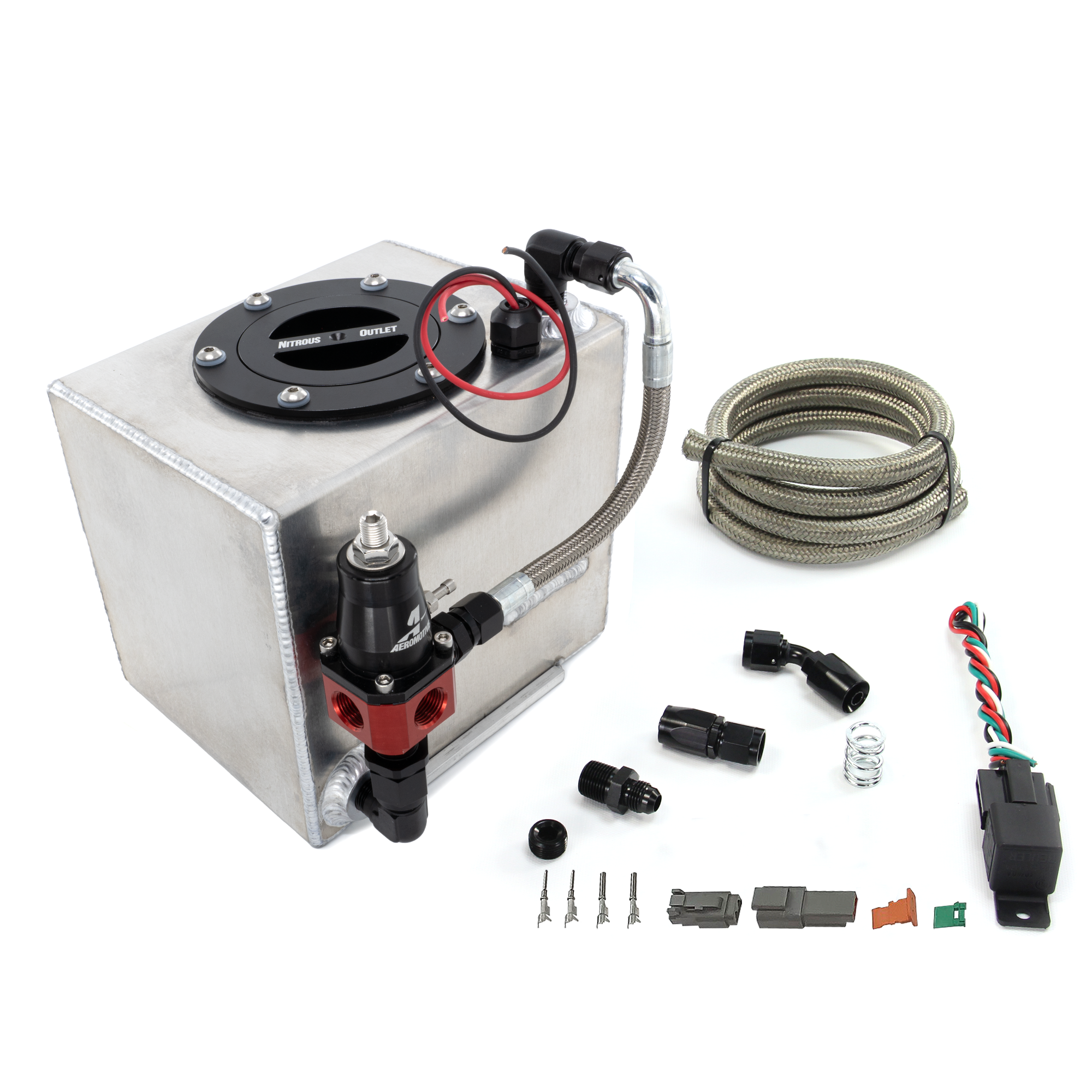 Universal Battery Dedicated Fuel System – Nitrous Outlet