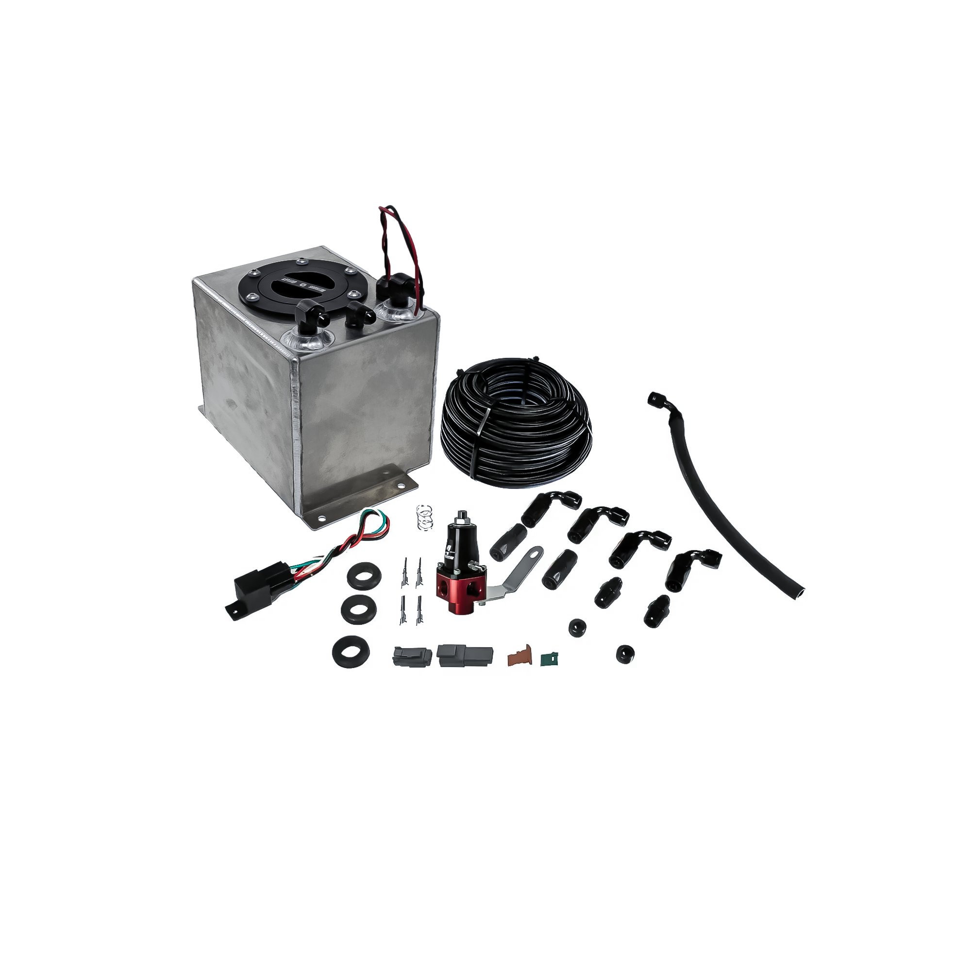 ホンダC62ドクロタンク 2005-2013 Corvette Dedicated Fuel System - Rear Cubby Mount