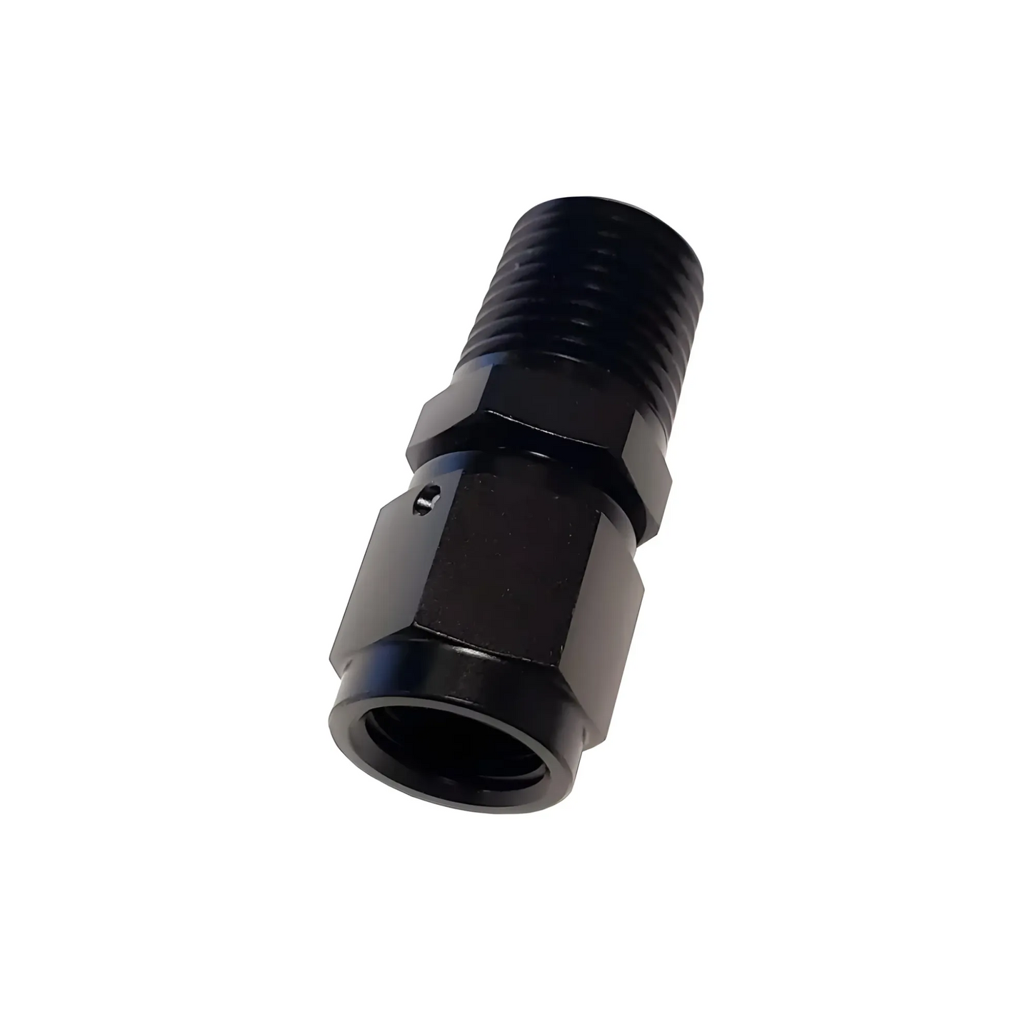 1/4" NPT x 4AN Straight Swivel Fitting - Male/Female