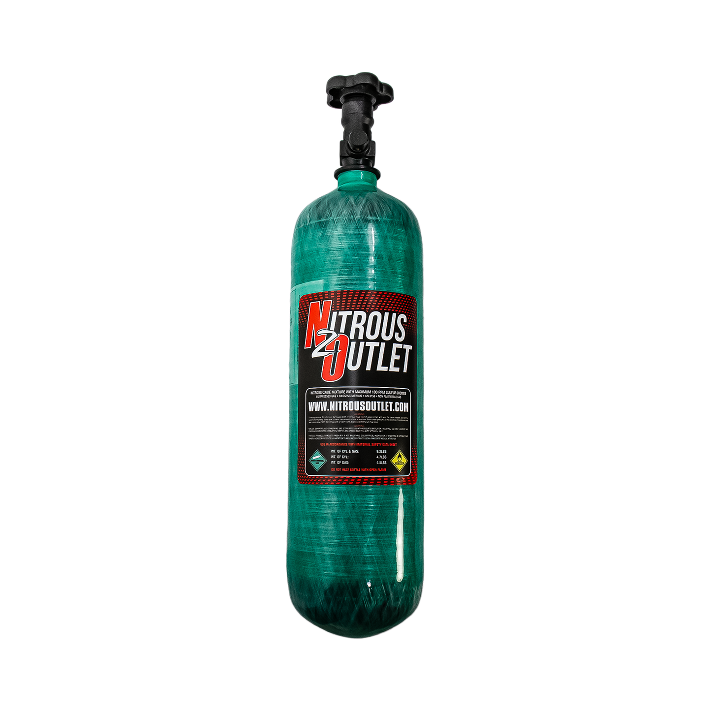 Nitrous Outlet 4.5lb Composite Nitrous Bottle
