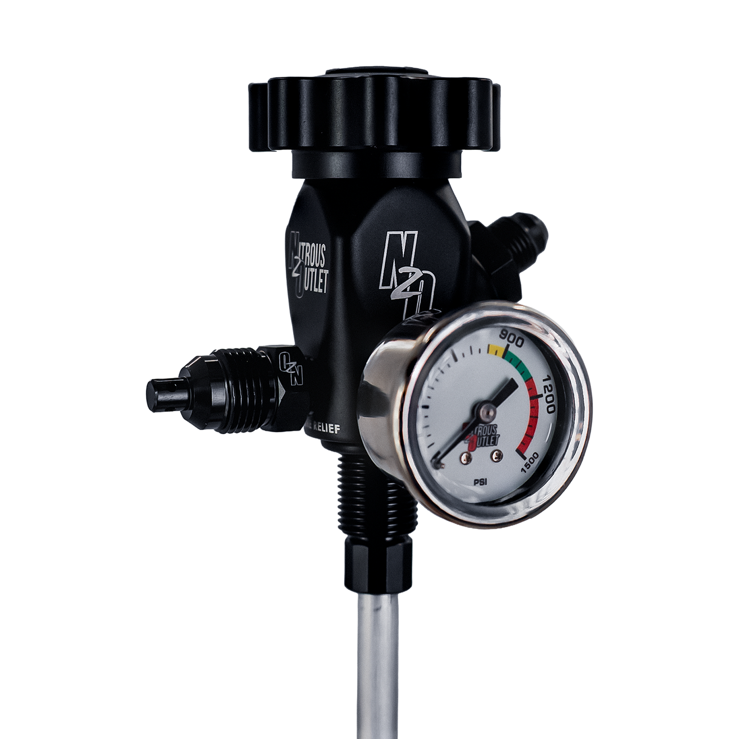 Nitrous Outlet 4.5lb PowerFlow Sport Billet Bottle Valve - .355 ID