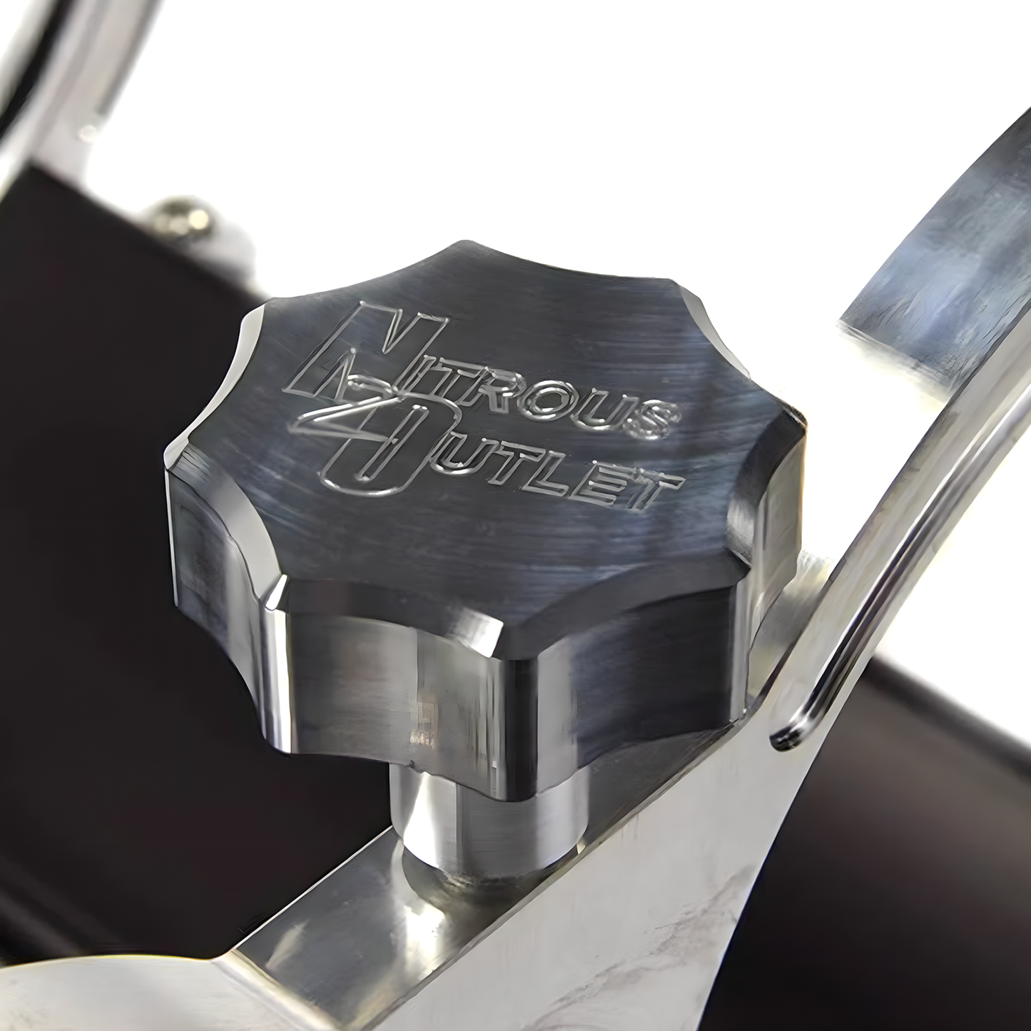 Dual Billet Heated Nitrous Bottle Bracket With Rubber Bottle Isolators