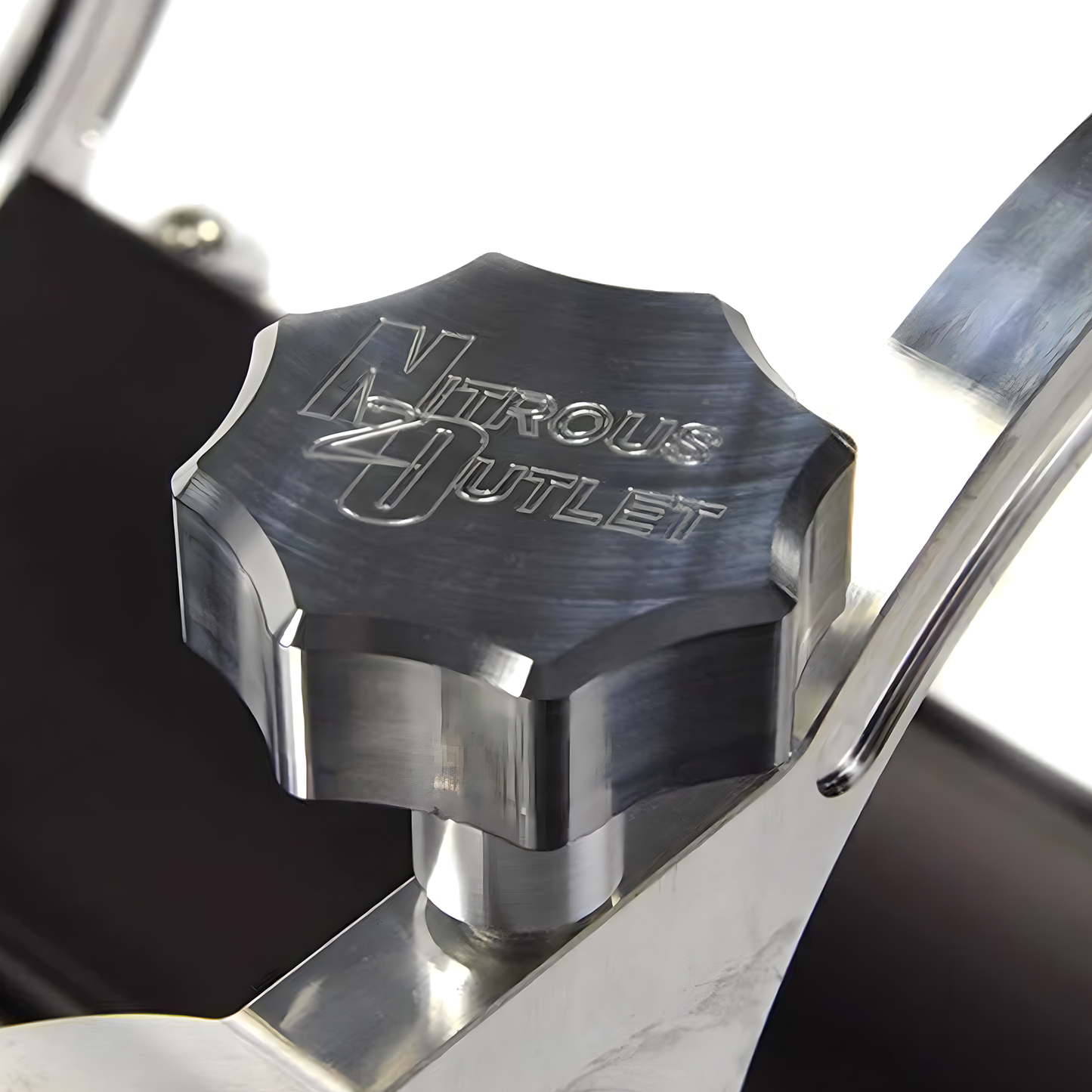 Vertical Dual Billet Heated Nitrous Bottle Bracket With Rubber Bottle Isolators