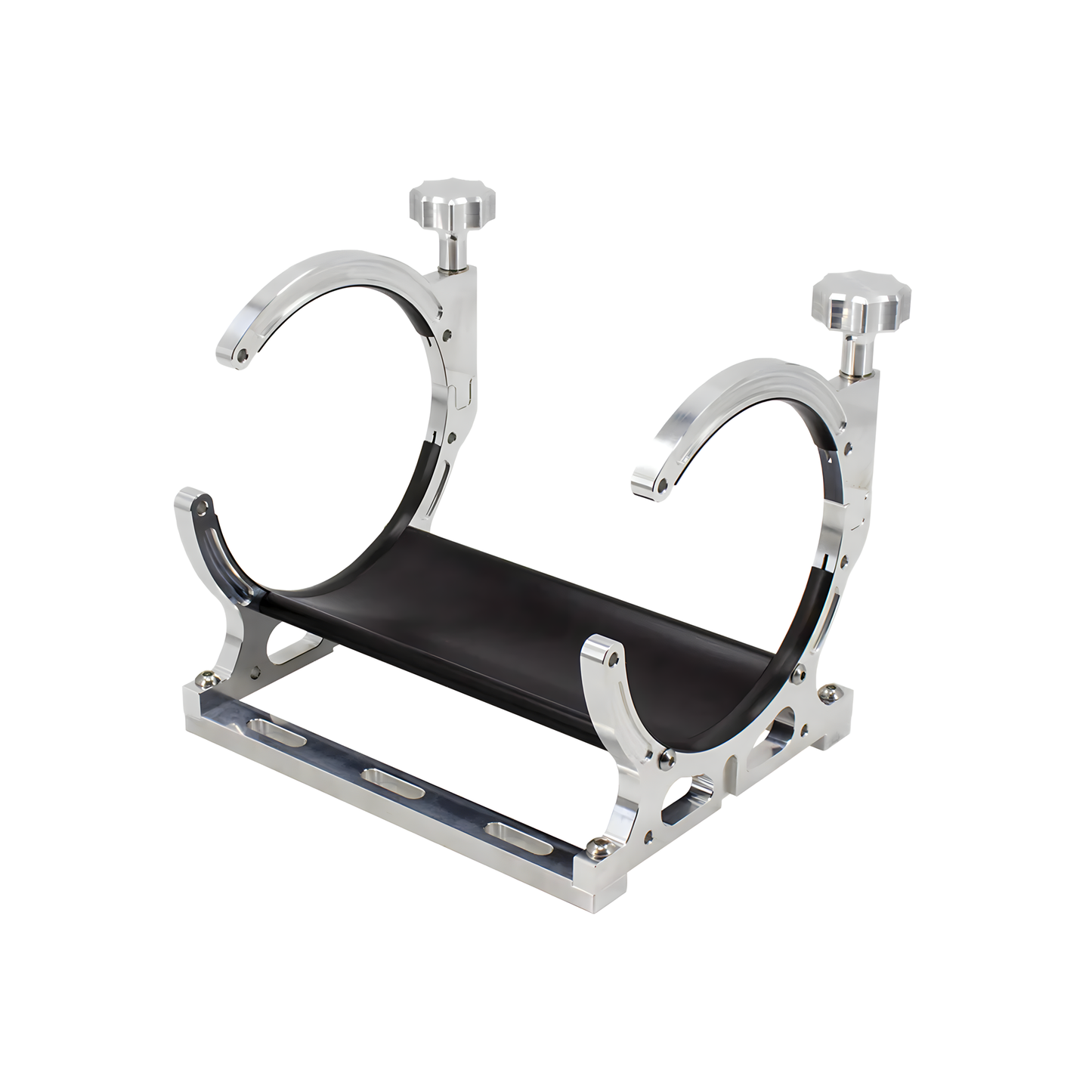 Vertical Automatic Billet Heated Nitrous Bottle Bracket with Install Accessories