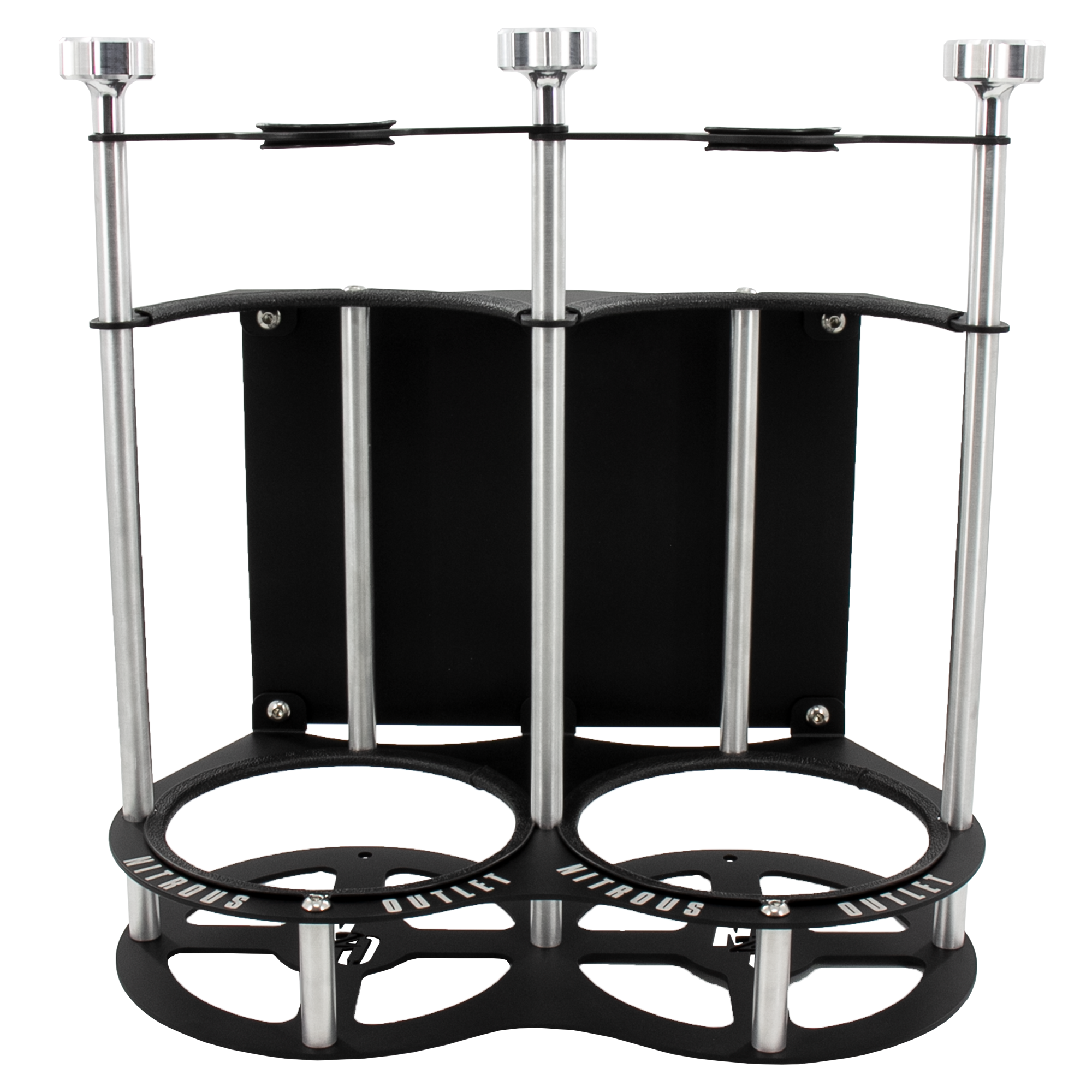 RaceLight Dual 10lb Bottle Bracket Roll Bar Mount Nitrous Outlet