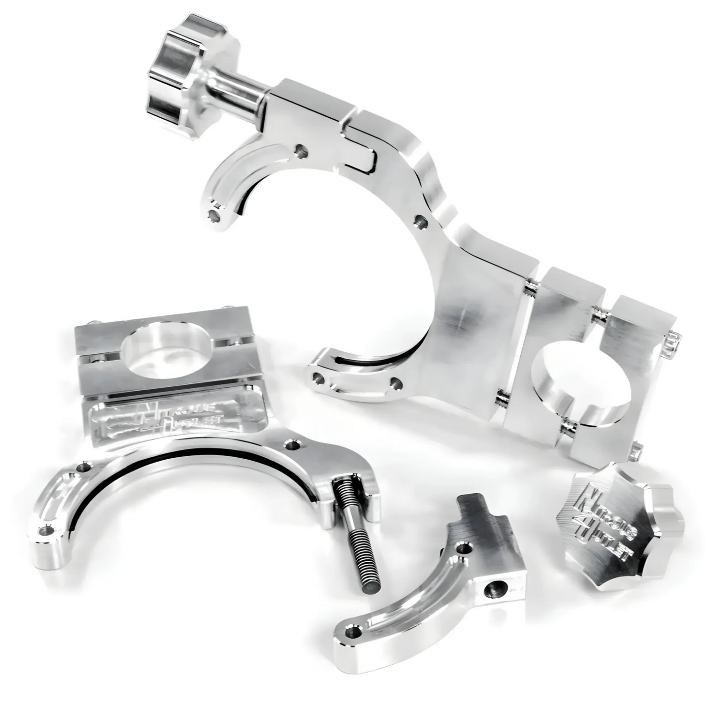 Fire Suppression Bottle Billet Bracket - Roll Bar Mount