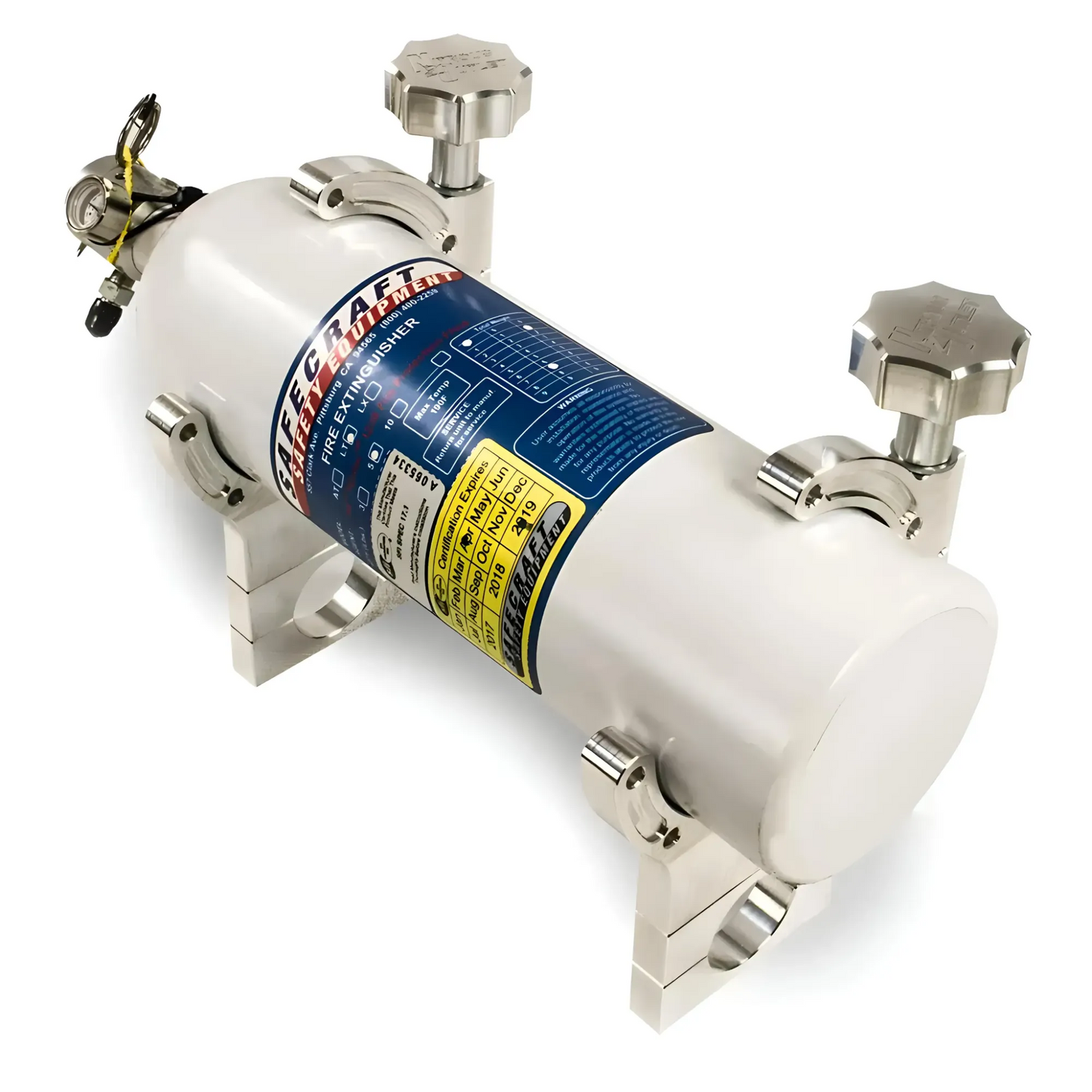 Fire Suppression Bottle Billet Bracket - Roll Bar Mount
