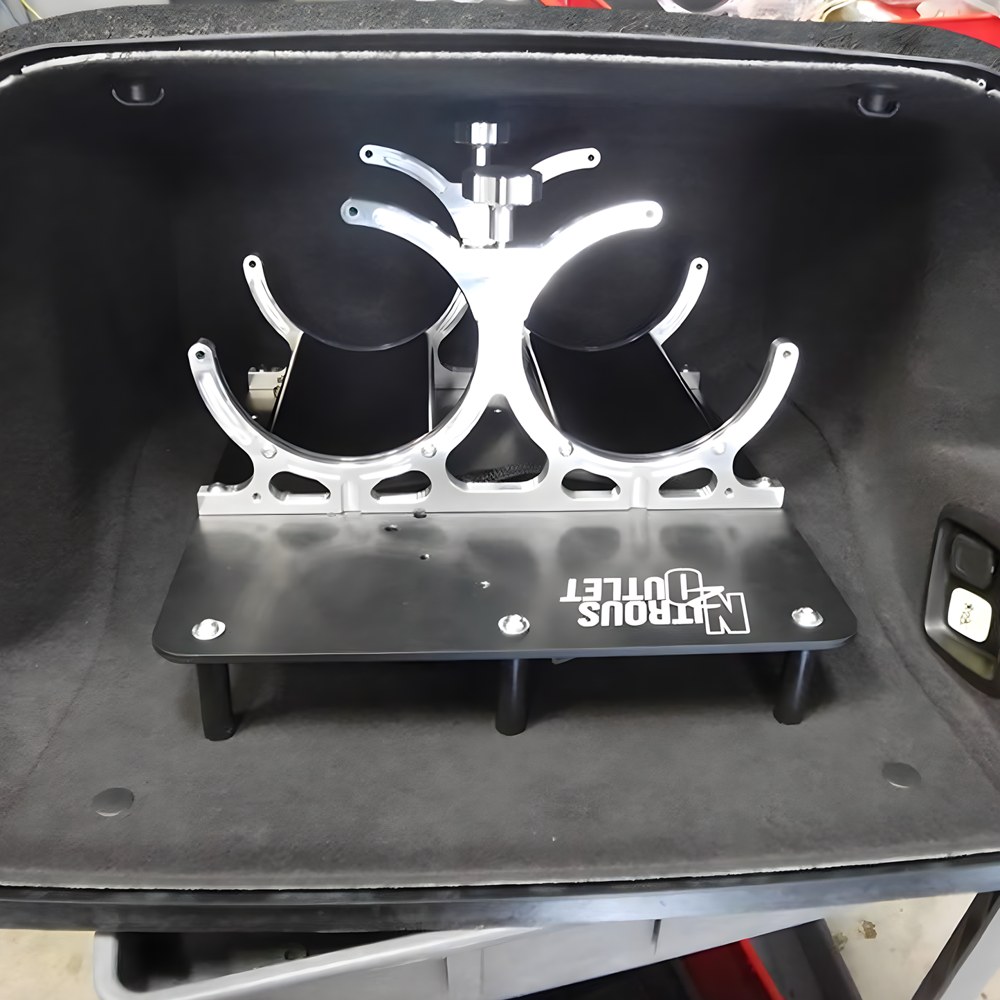 GM 2020-2024 C8 Corvette Bottle Bracket Mount - Front Cargo Area