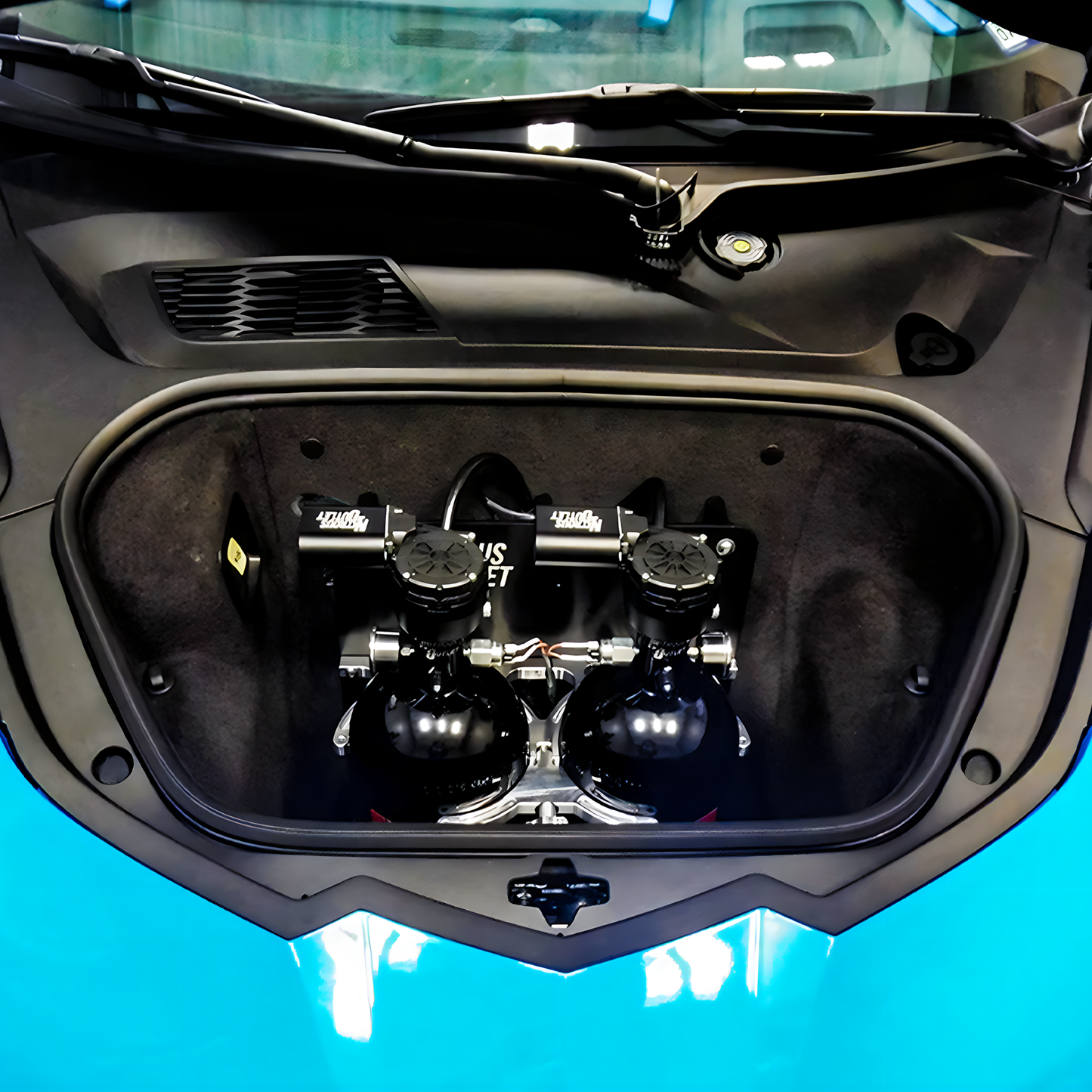 GM 2020-2024 C8 Corvette Bottle Bracket Mount - Front Cargo Area