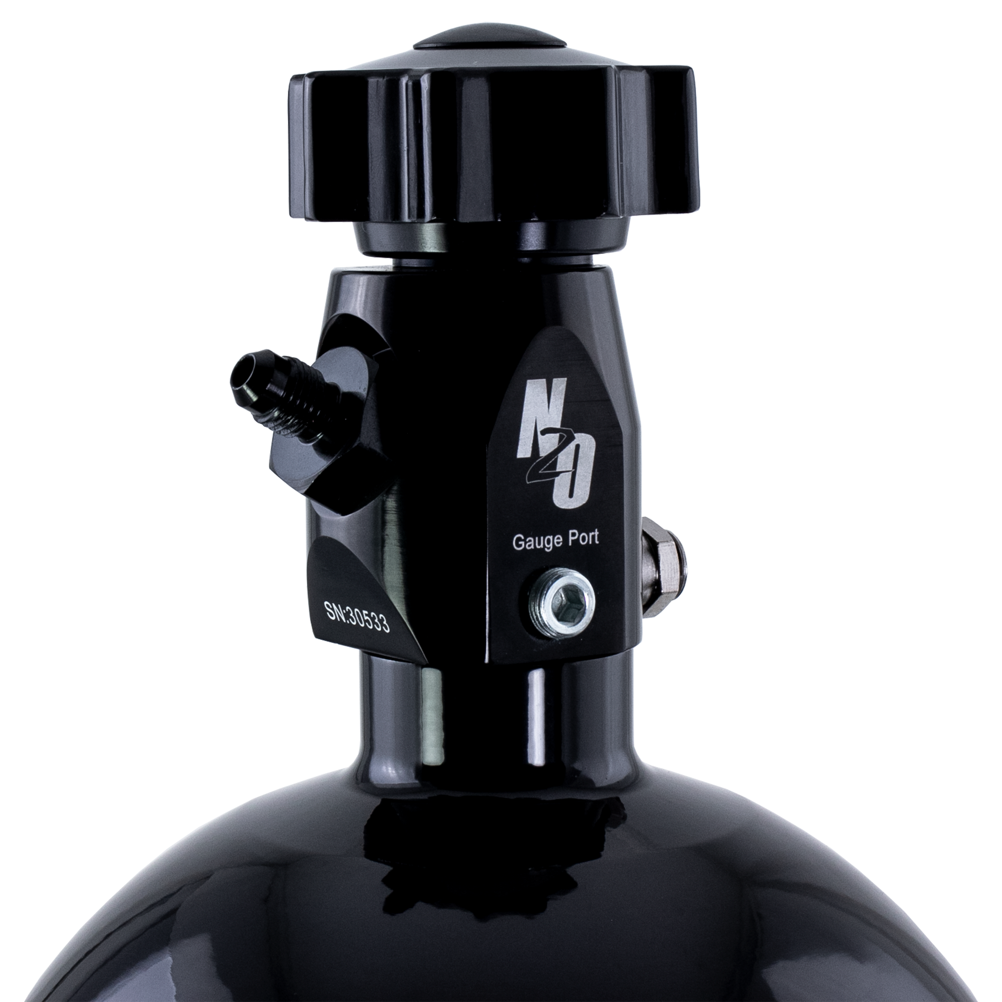 4AN Billet Bottle Valve Nipple – Nitrous Outlet