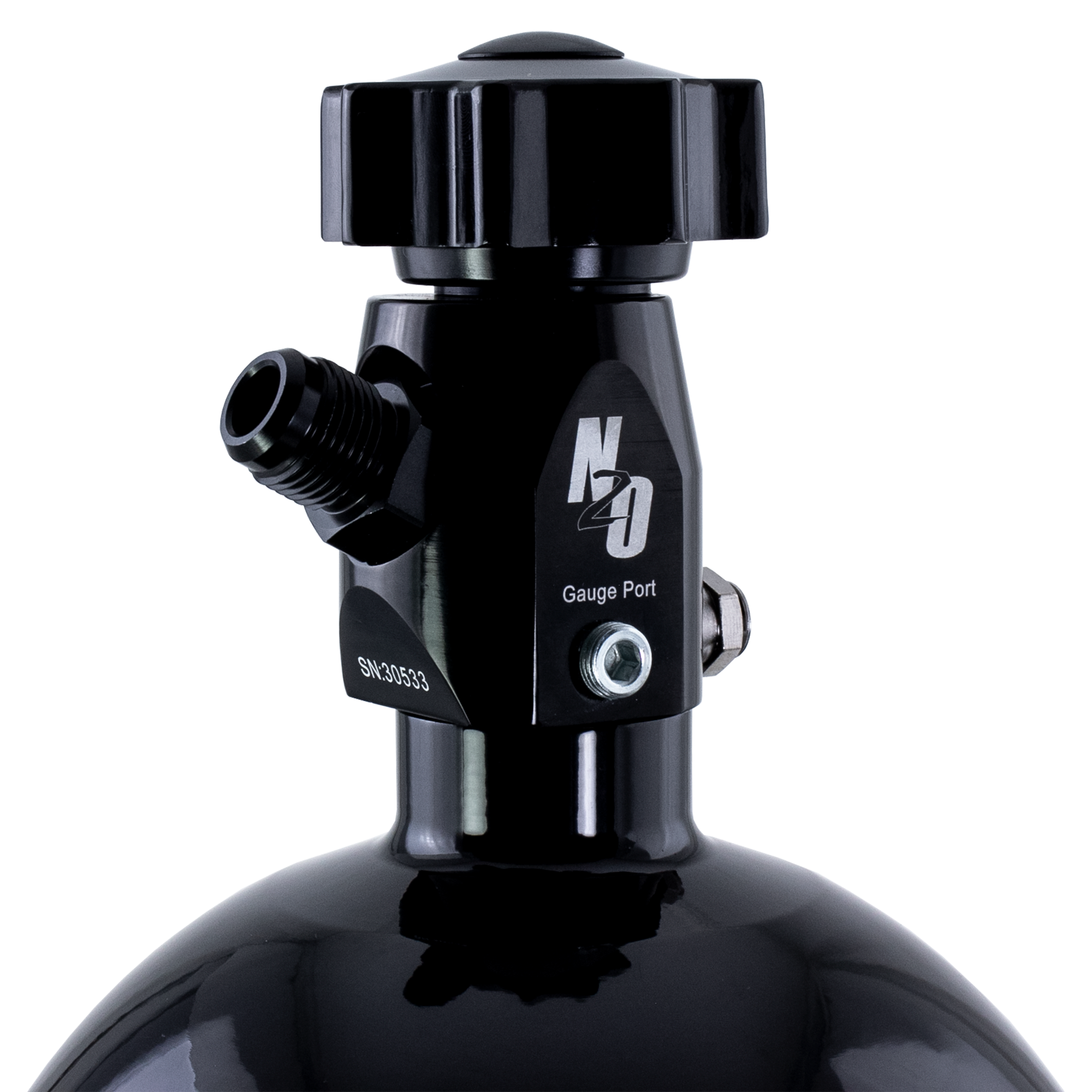 8 AN Billet Bottle Valve Nipple – Nitrous Outlet
