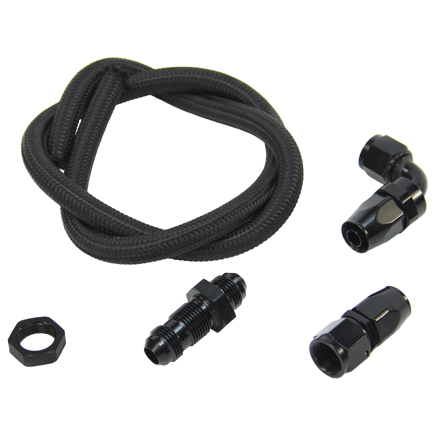90 Blow Down Kit With Straight Bulk Head Fitting
