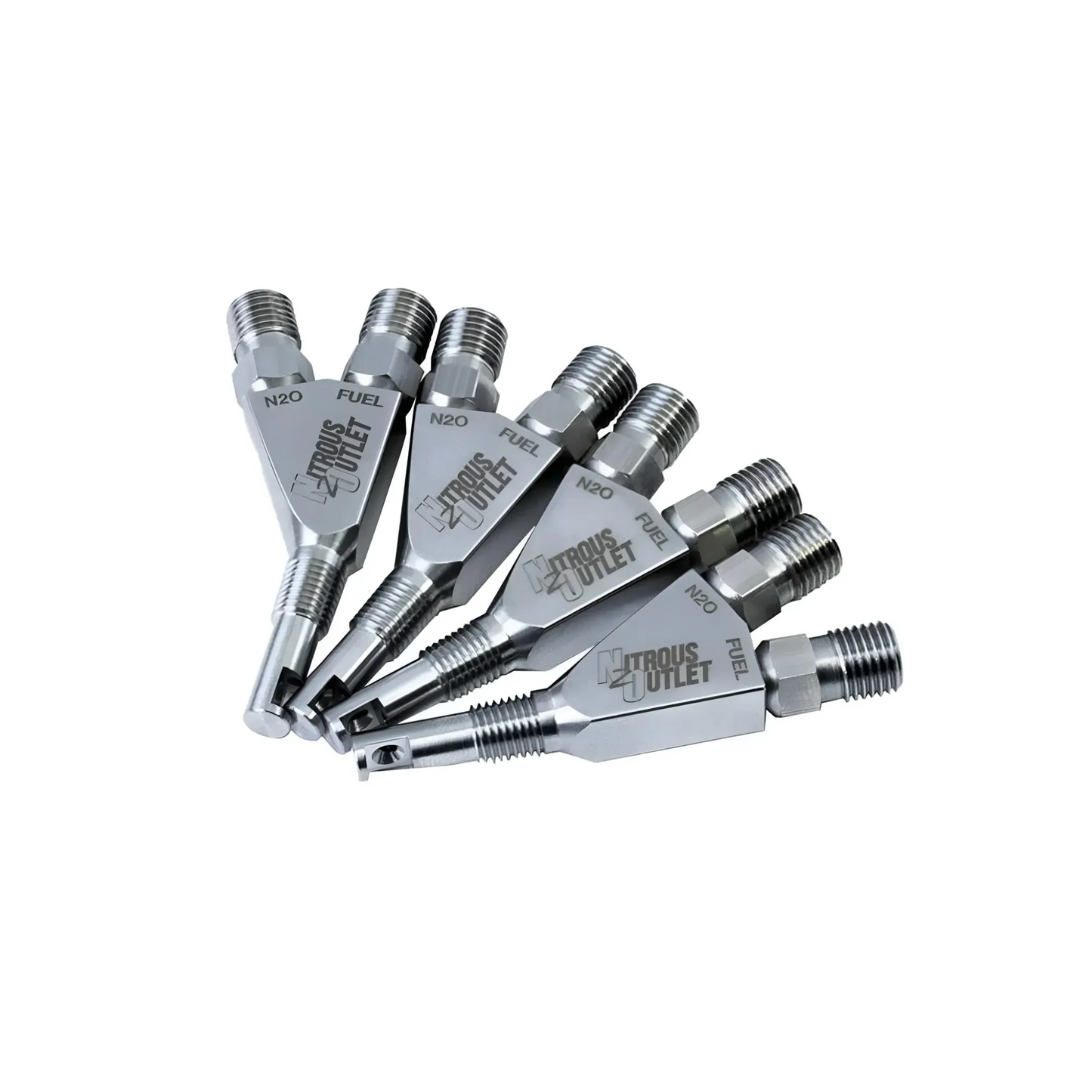 Stainless Steel 90° Discharge Nozzle - 4 Pack