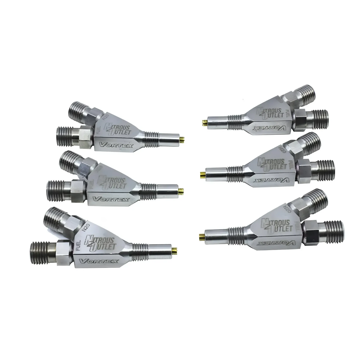 Titanium Vortex 1/16" NPT Wet Nozzle - 6 Pack