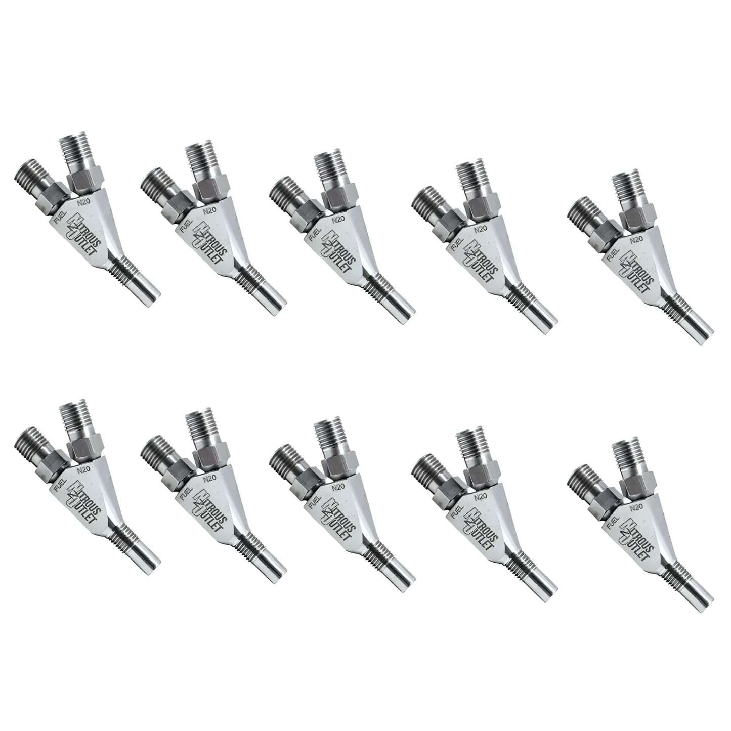 Titanium Vortex Ti 1/16" NPT Dry Nozzle - 10 Pack