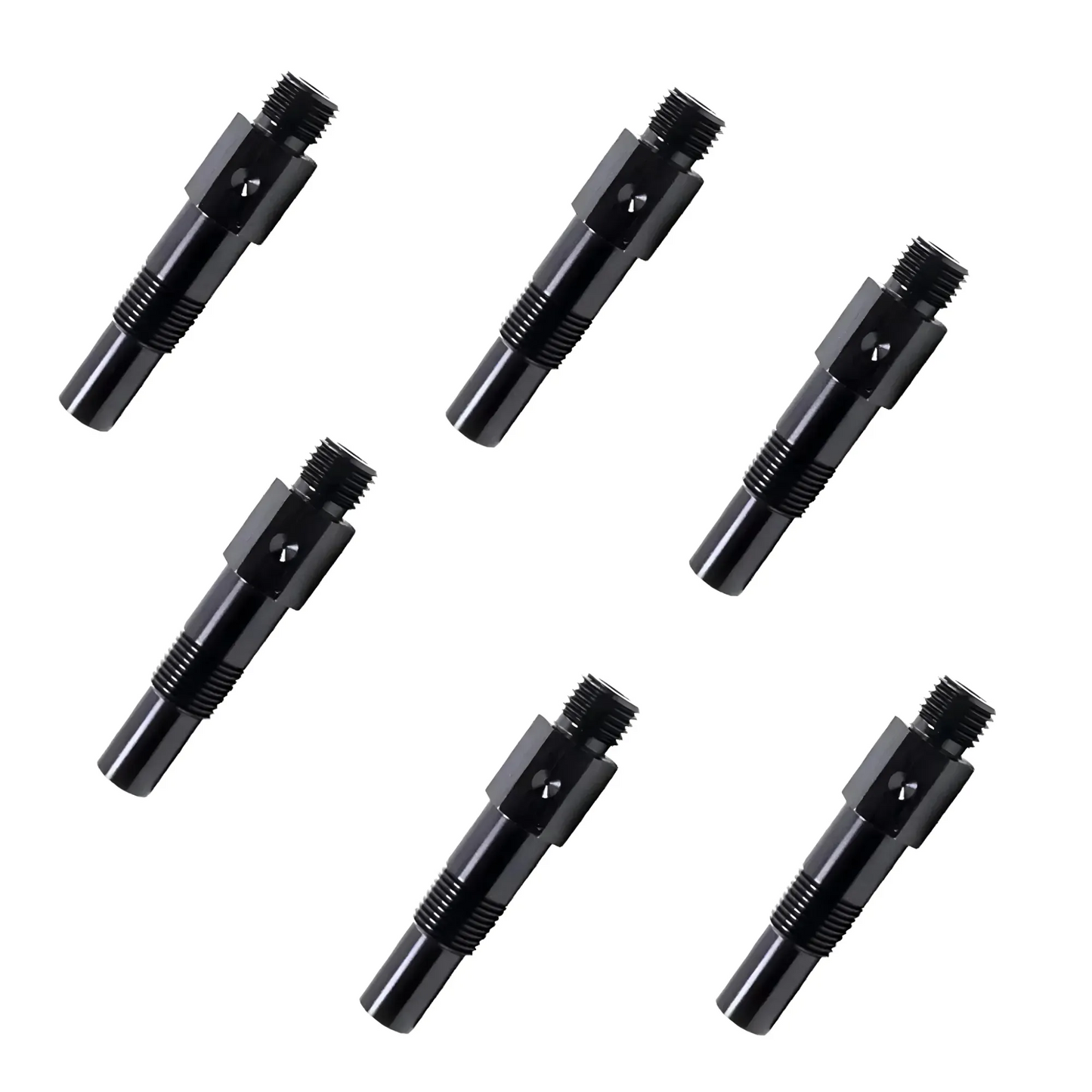 1/8" NPT Straight Blow Through Dry Nitrous Nozzle - 6 Pack