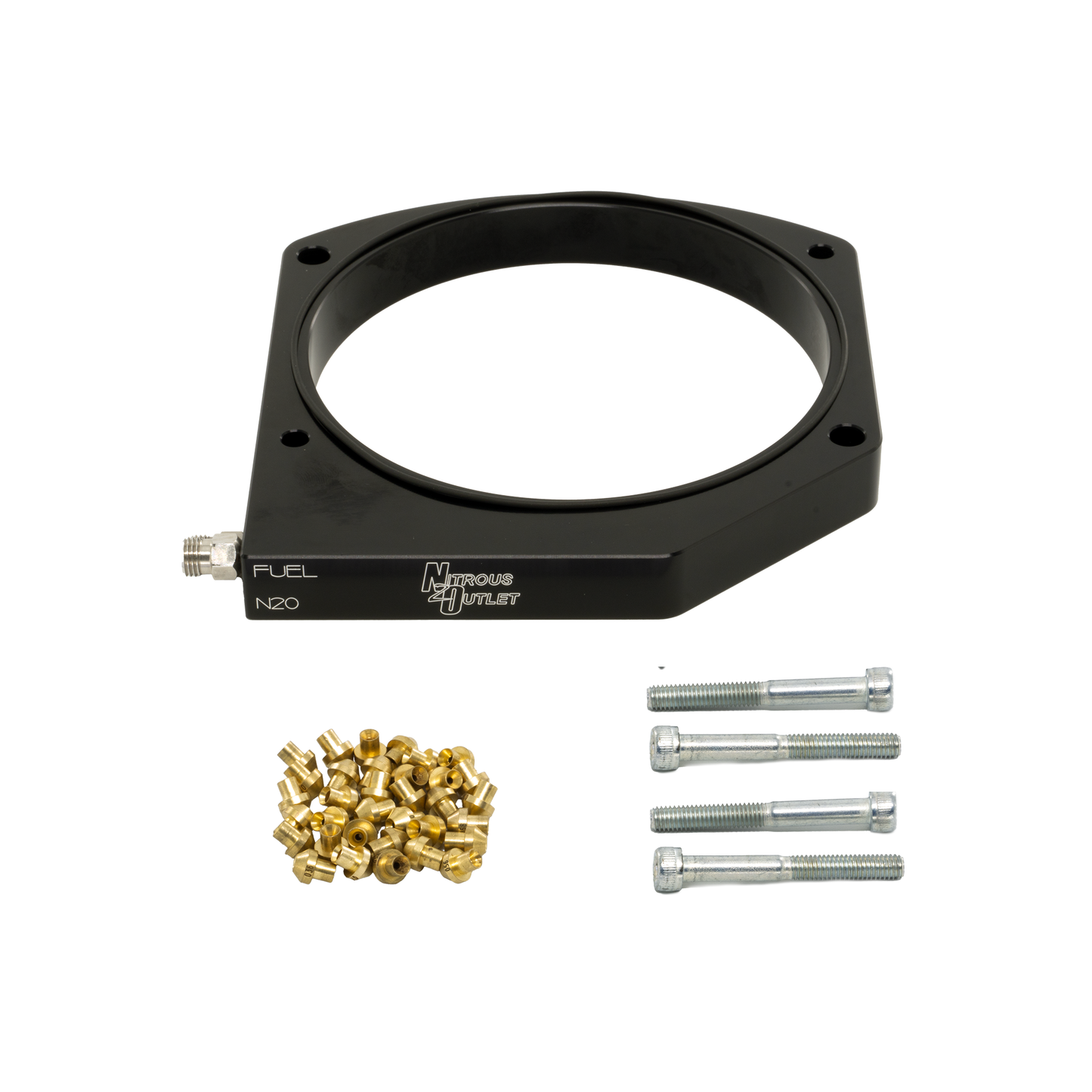 Nitrous Outlet Dodge Hemi, Whipple 3.8L Supercharger, 130mm Throttle Body Plate Conversion