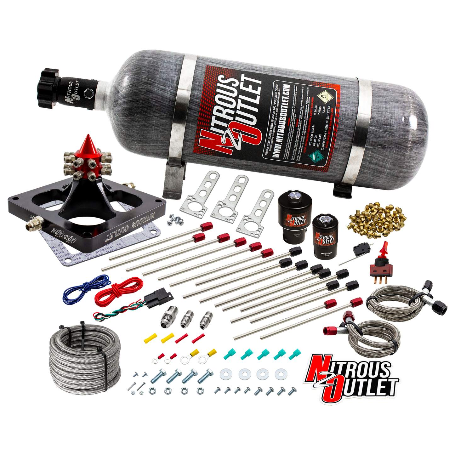 Kraken Competition Nitrous Plate System, Methanol