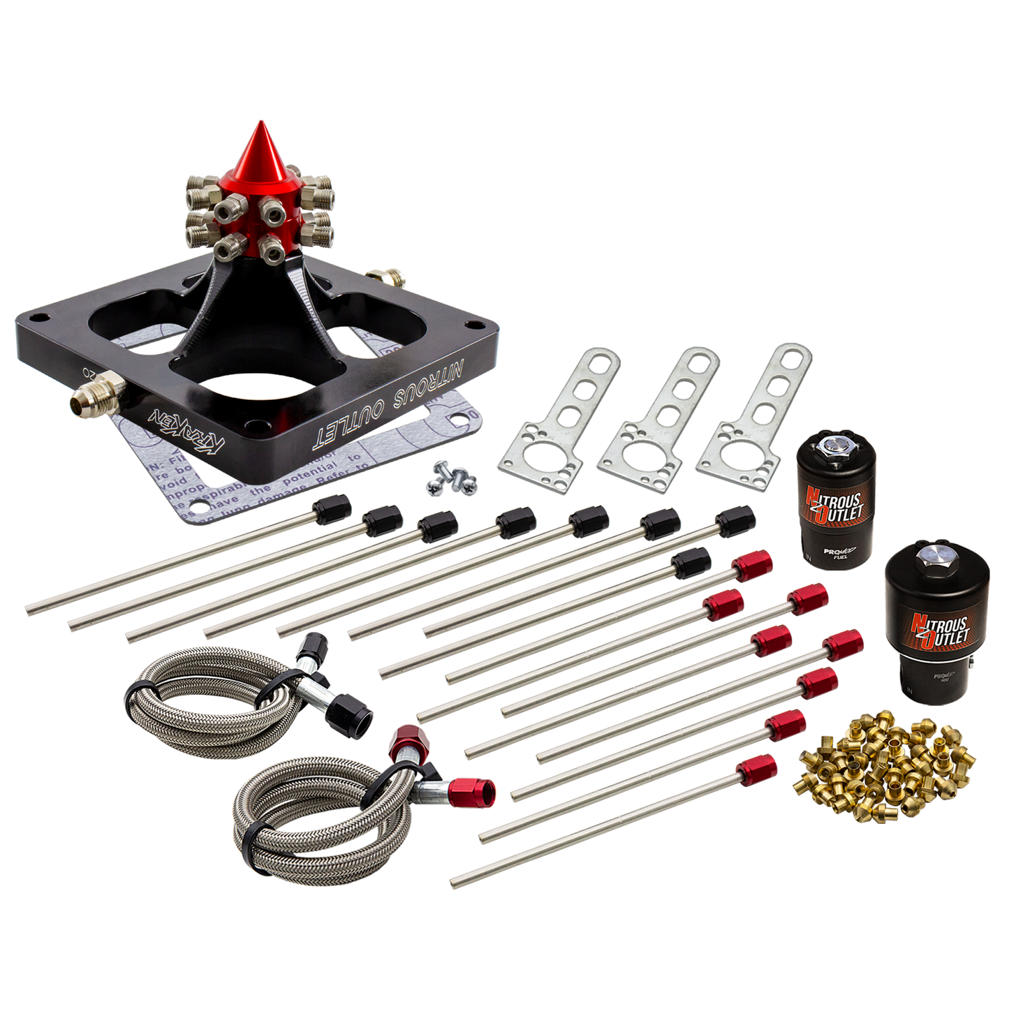 Kraken Competition Solenoids Forward Nitrous Plate Conversion, Methanol