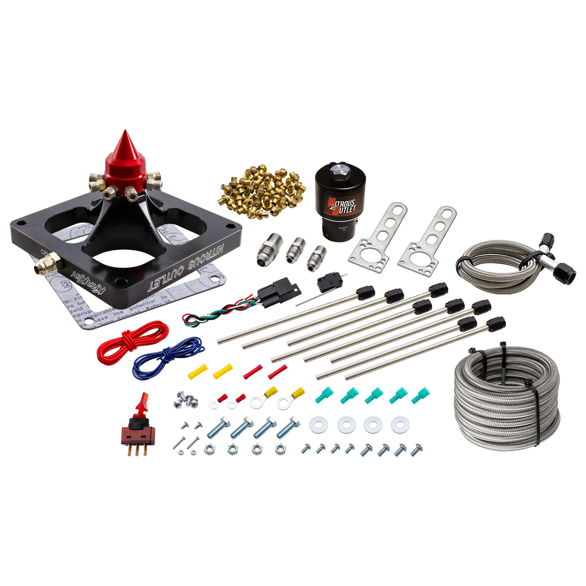 Kraken Competition Solenoids Forward Dry Nitrous Plate Conversion