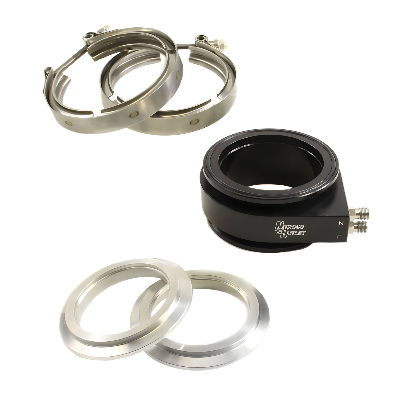 Nitrous Outlet Interspooler 3" Wet Nitrous Plate System