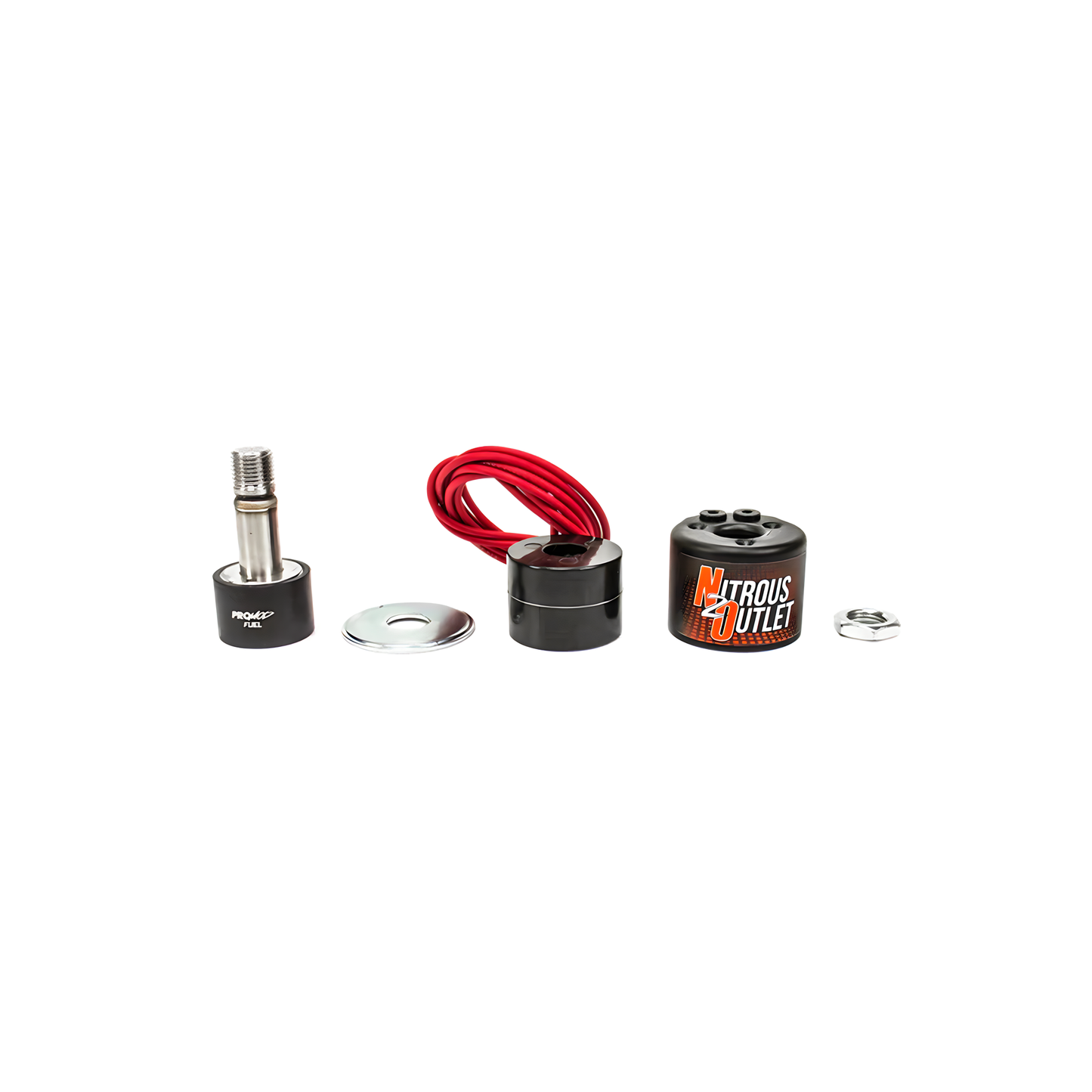 SCRATCH & DENT ITEM - Pro Mod Fuel Solenoid Aluminum Base - .177" Orifice