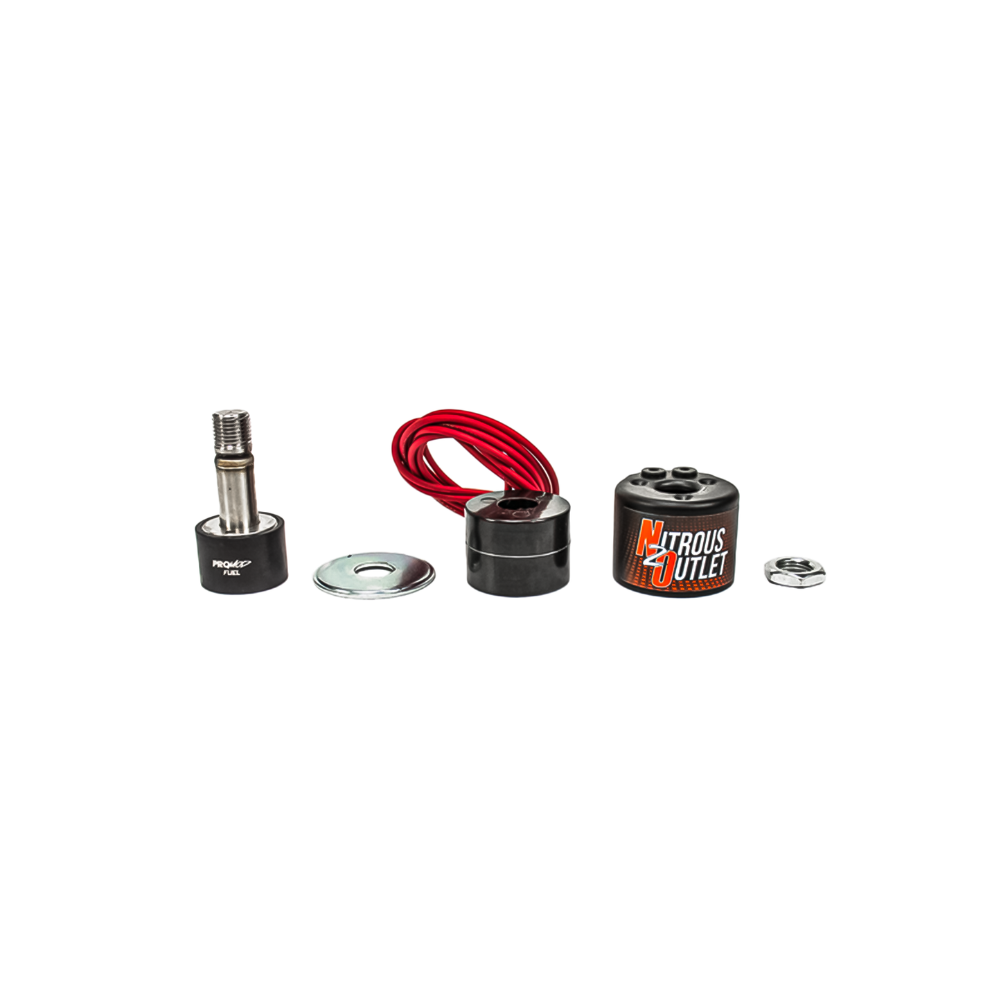 Pro Mod Fuel Solenoid Aluminum Base - .177" Orifice