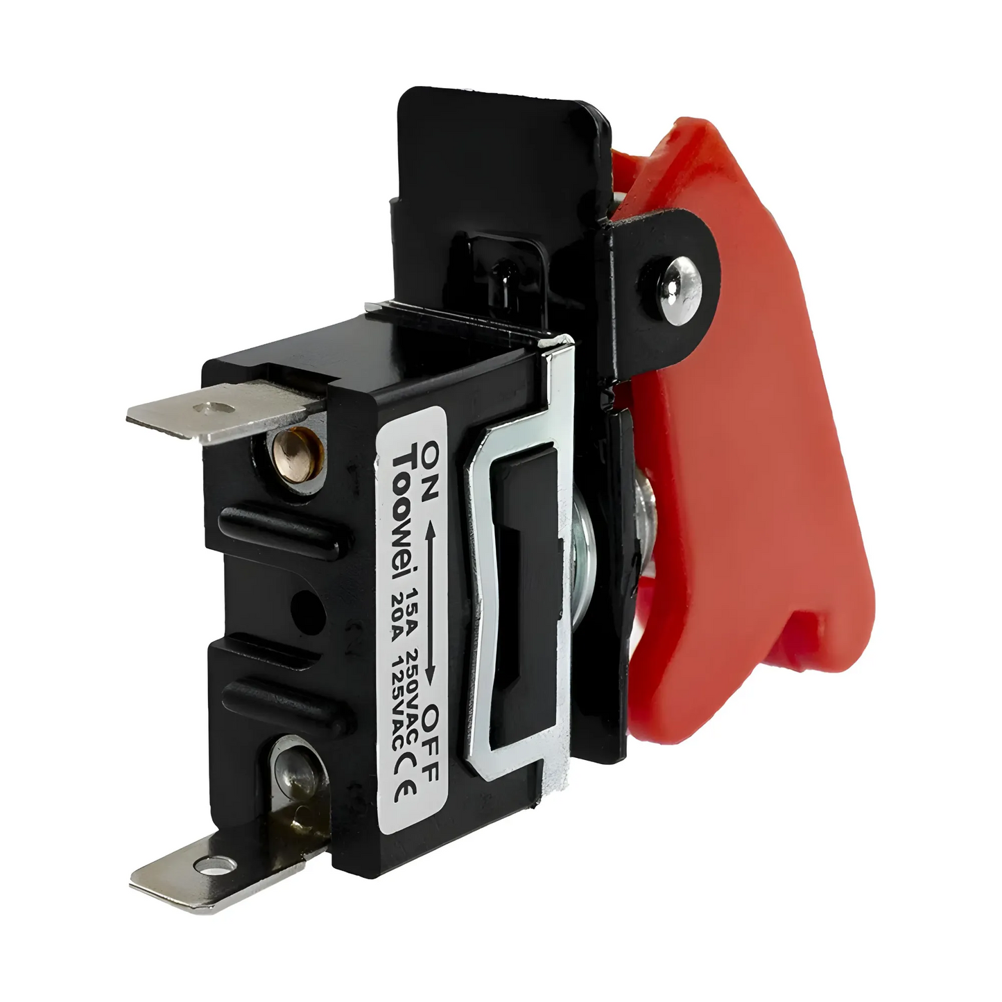Aircraft Style On/Off Toggle Switch With Cover