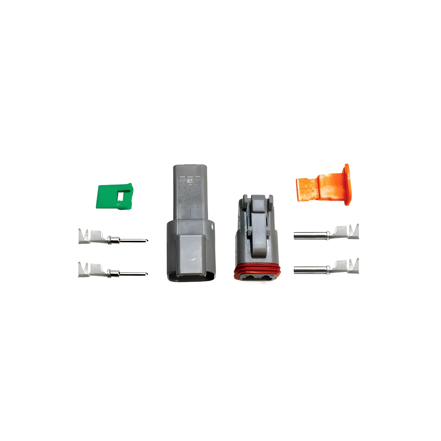 2-Pin Deutsch Connector Kit (14-16ga)