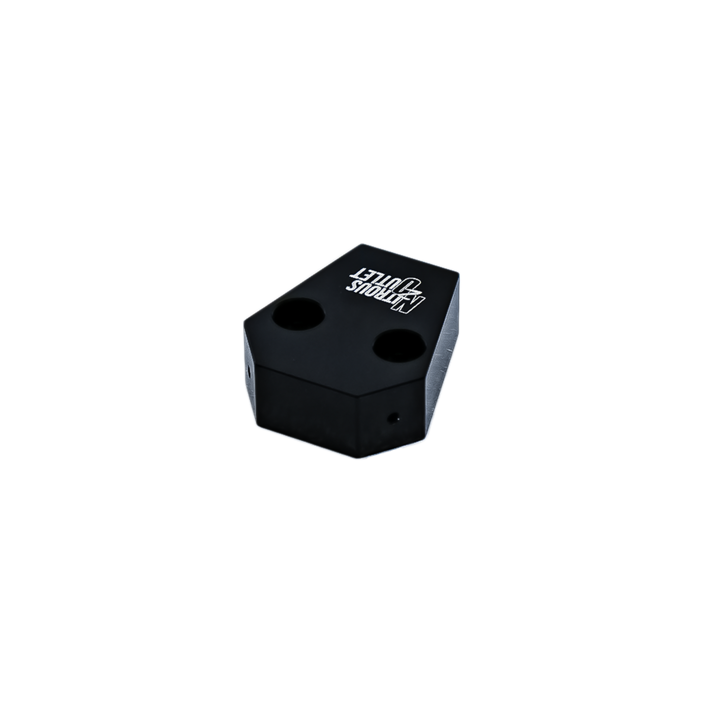 Dual Exit V-Spray Purge Block