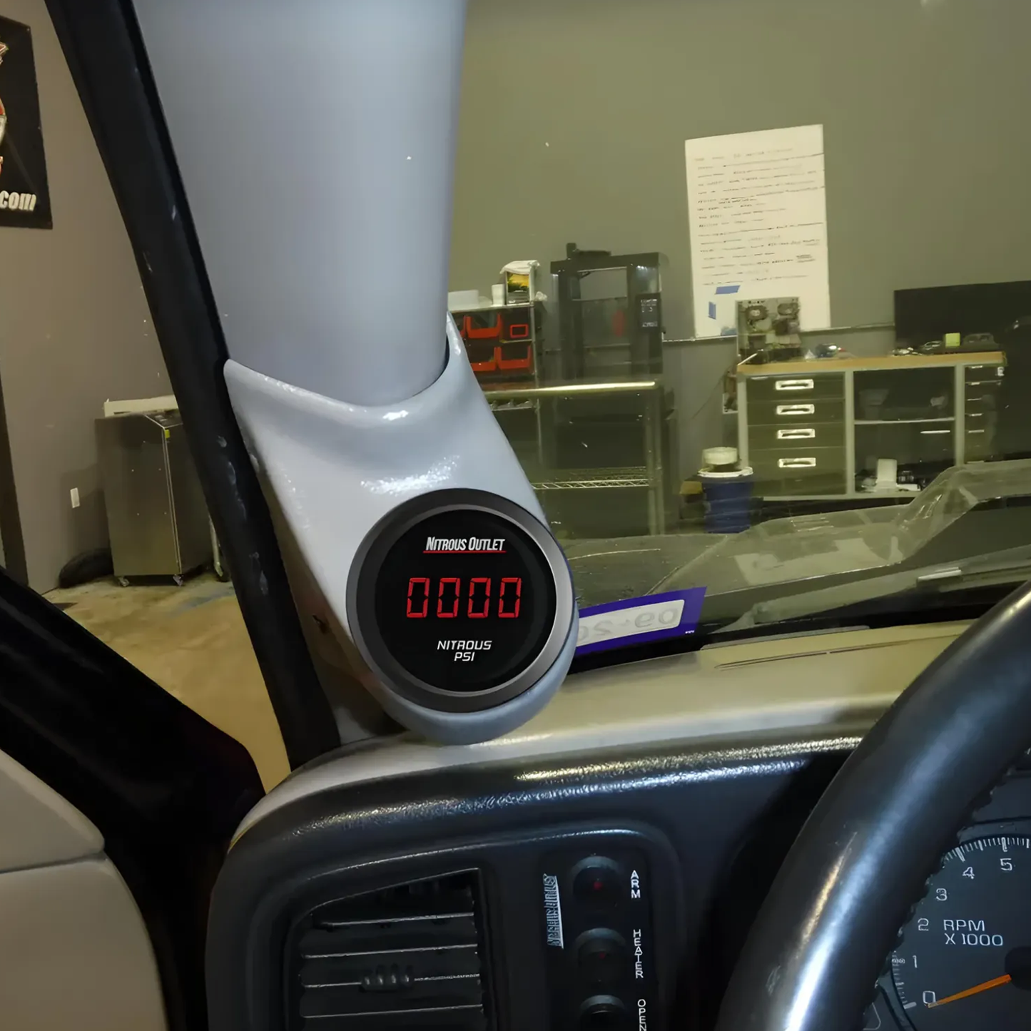 Nitrous Outlet Digital Nitrous Pressure Gauge