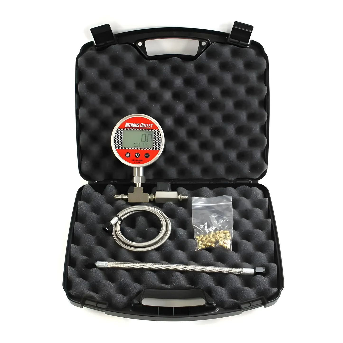 Digital Flowing Fuel Pressure Test Gauge (0-100 PSI Gauge)