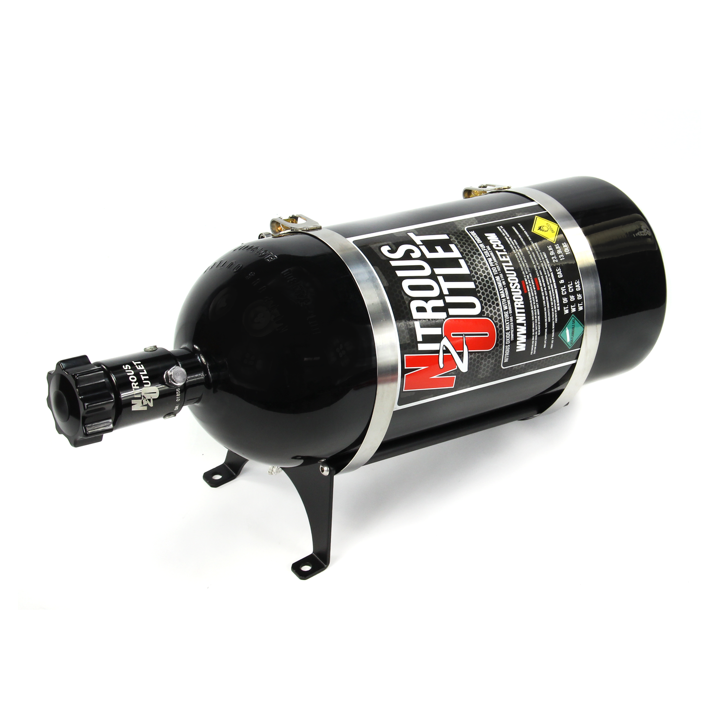 Heated 10lb/15lb Nitrous Bottle Bracket