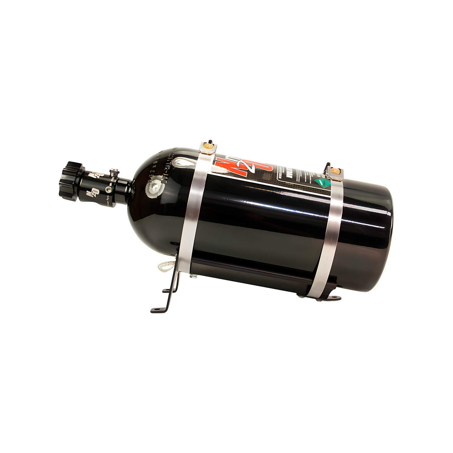 Heated 10lb/15lb Nitrous Bottle Bracket with Install Accessories