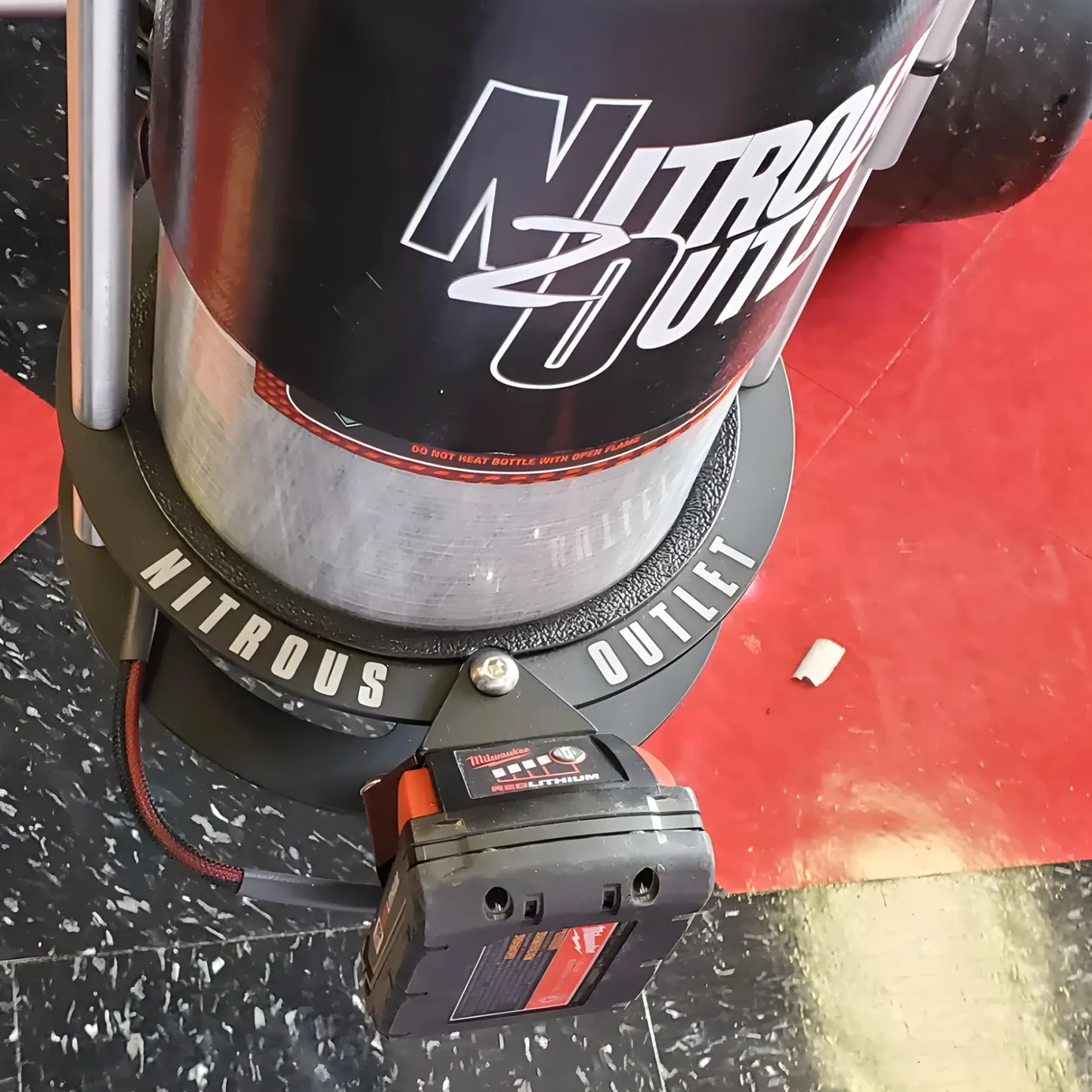 Rechargeable Battery Mount Race-Light Attachment