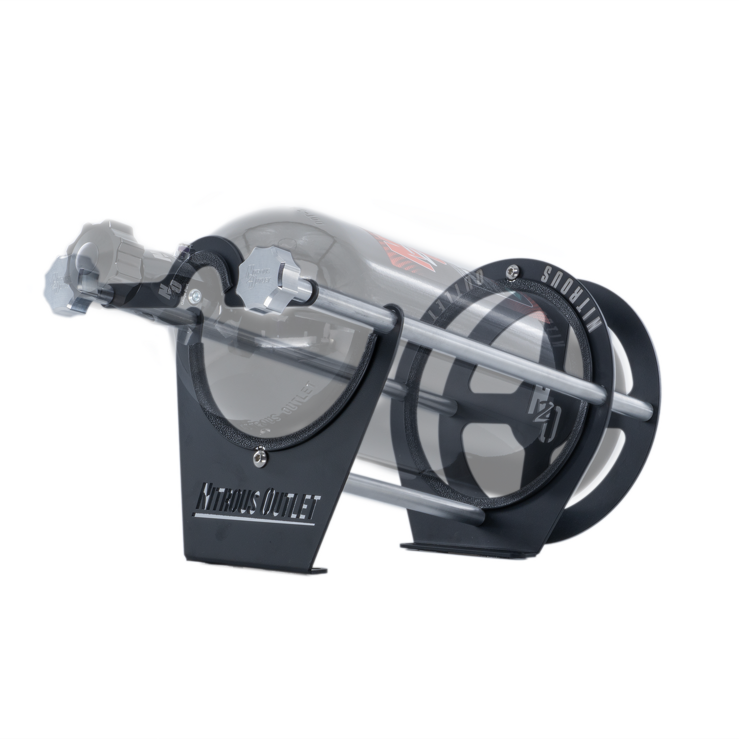 Race-Light Single Bottle Bracket - Horizontal (10lb, 12lb, 15lb, and 20lb.)