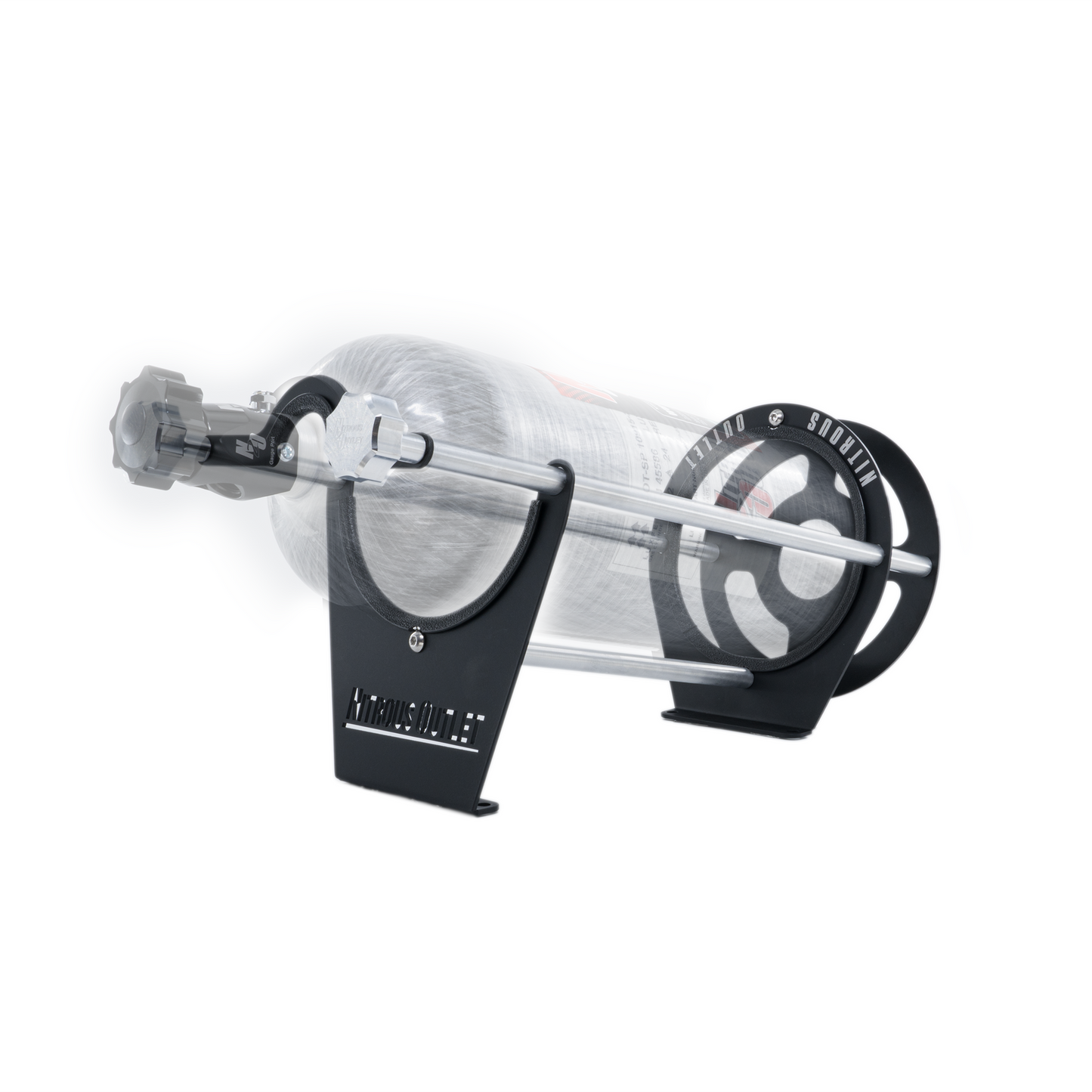 Race-Light Single Bottle Bracket - Horizontal (10lb, 12lb, 15lb, and 20lb.)