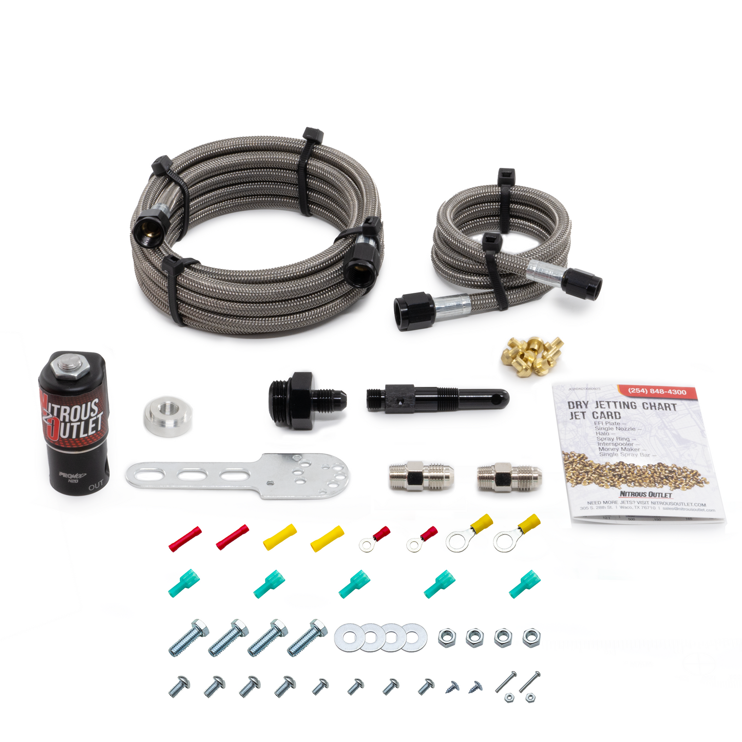Nitrous Outlet Dry Single Nozzle Boost-N-Juice System (35-200 HP)
