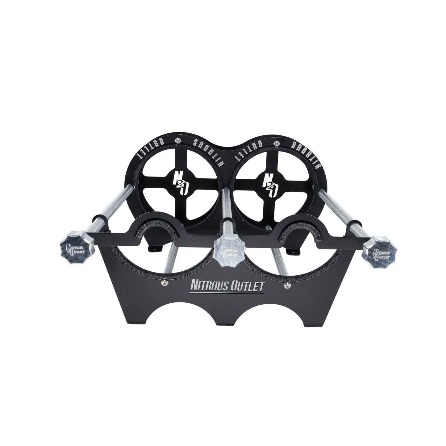 Race-Light Dual Bottle Bracket - Horizontal (10lb, 12lb, and 15lb)