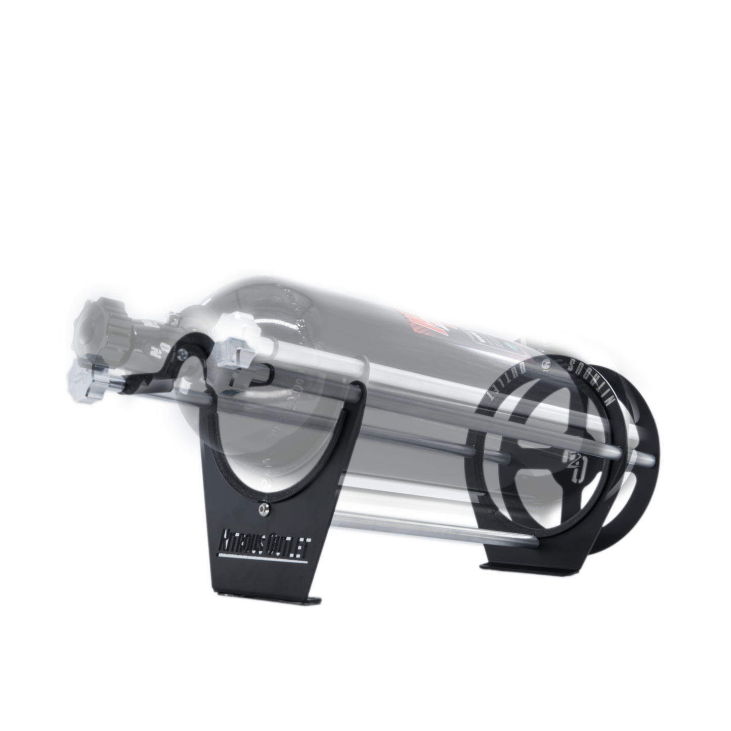 Race-Light Single Bottle Bracket - Horizontal (10lb, 12lb, 15lb, and 20lb.)