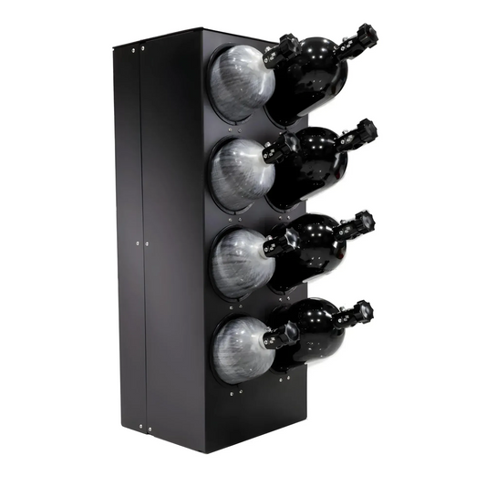 860 Performance Trailer Mount Nitrous Bottle Rack - 8x 12lb or 15lb Bottles