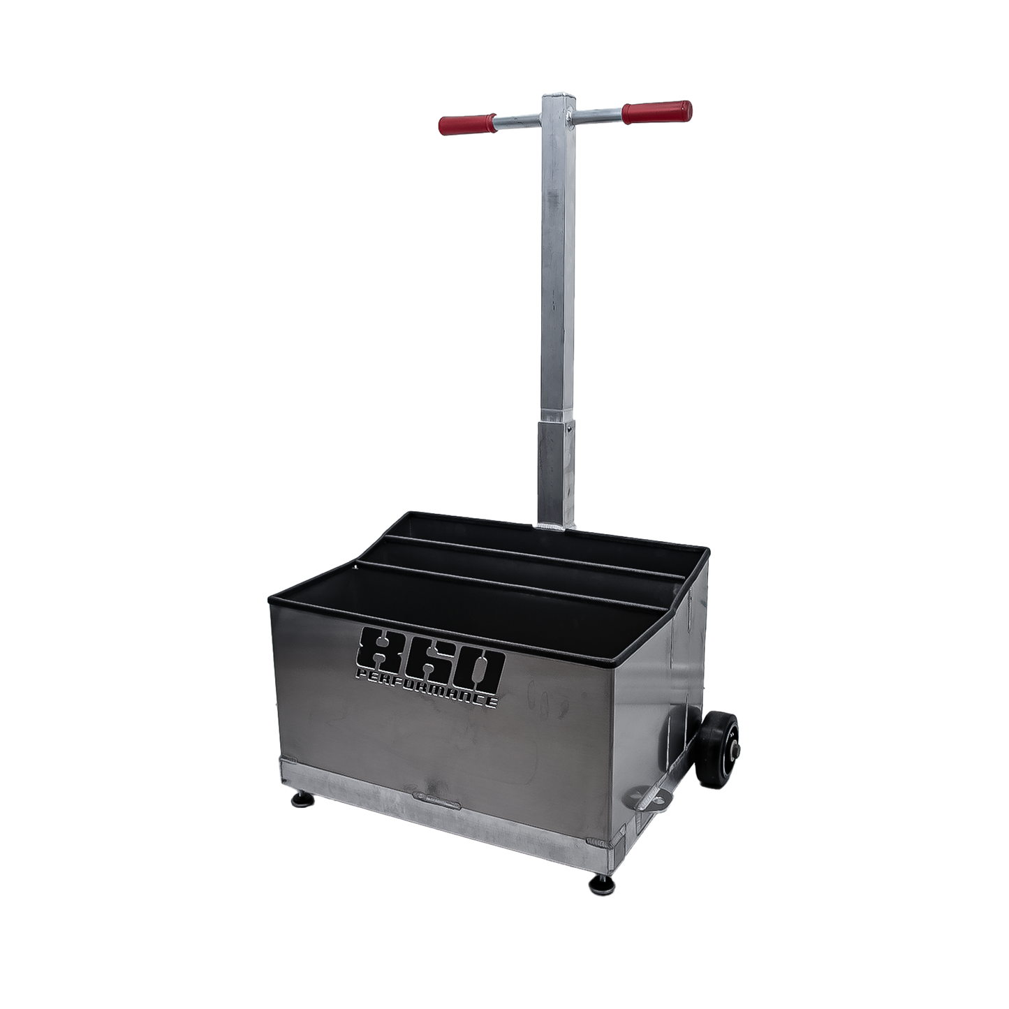 Hydraulic Race Jack Caddy - Raw Finish