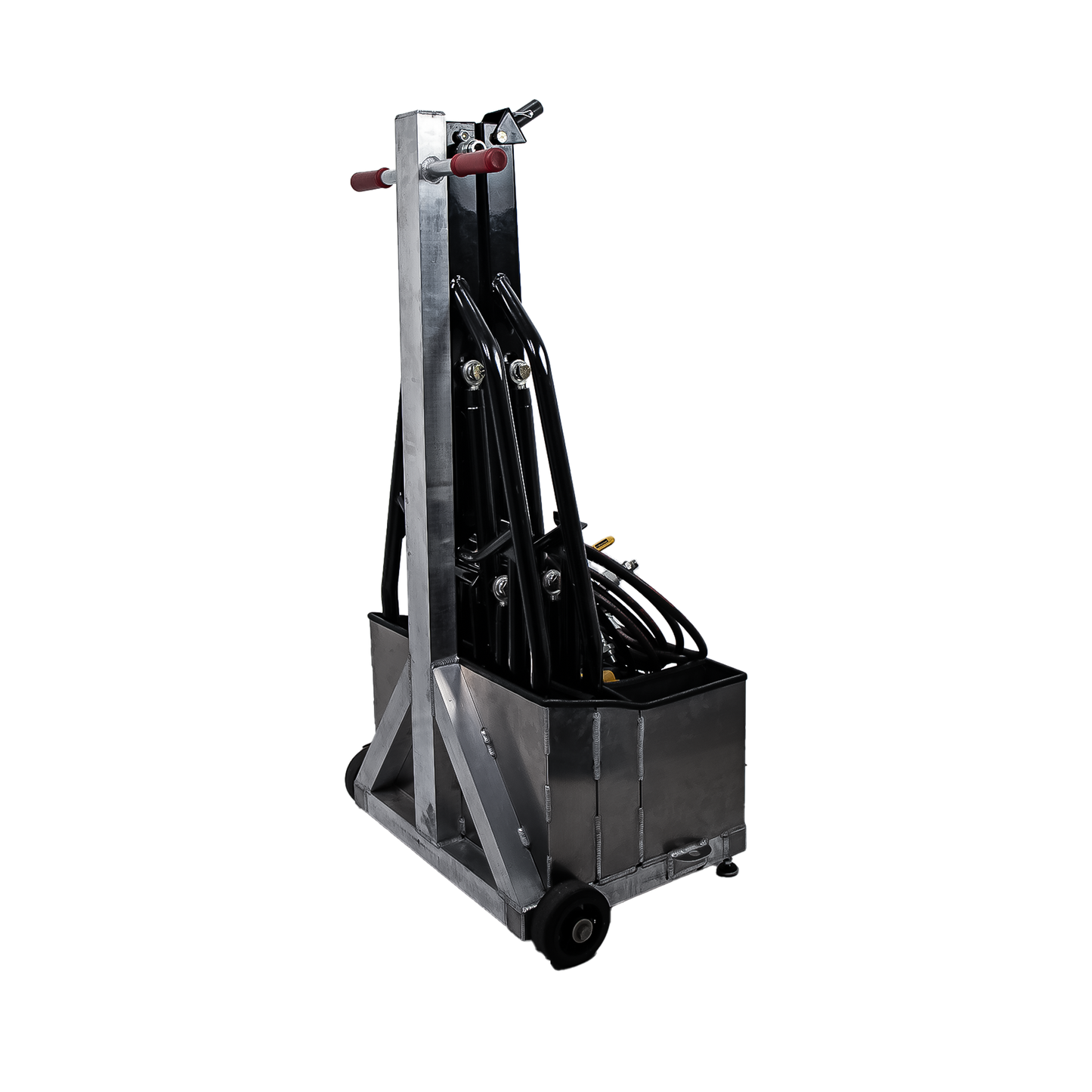 Hydraulic Race Jack Caddy - Raw Finish