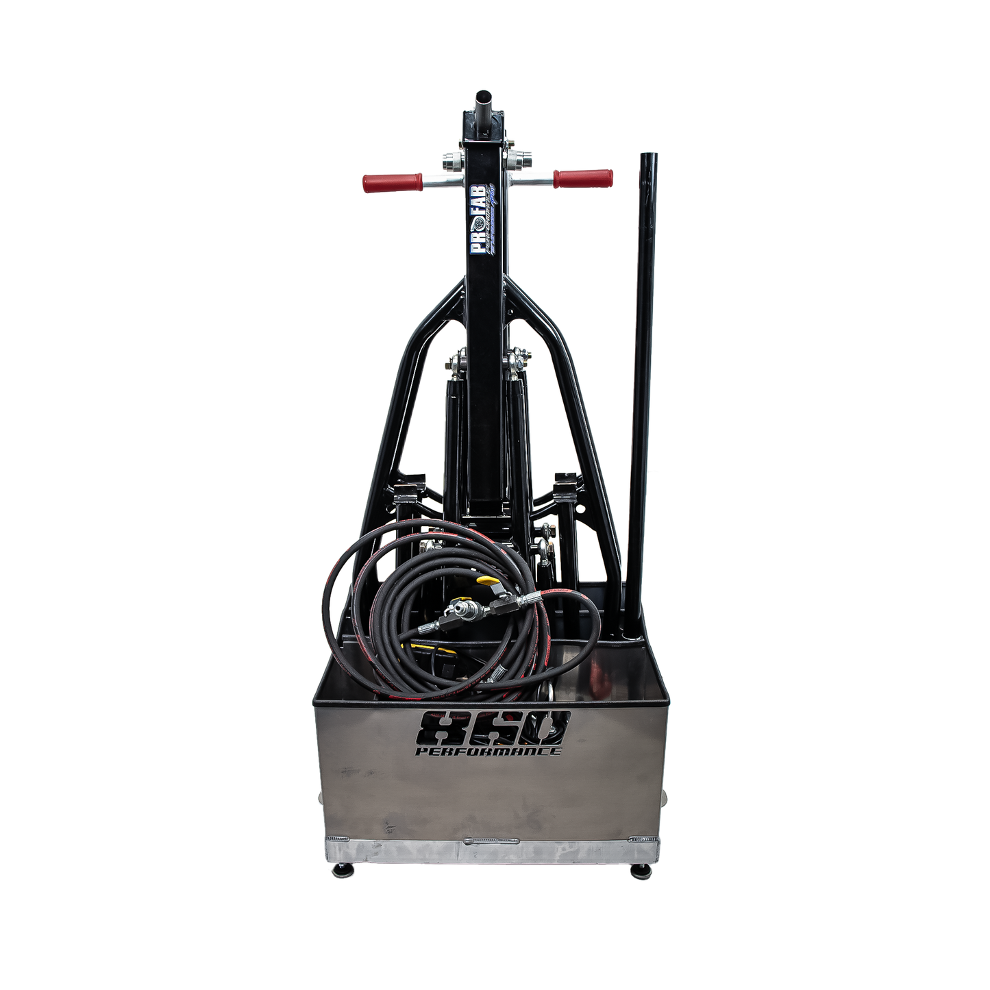 Hydraulic Race Jack Caddy - Raw Finish