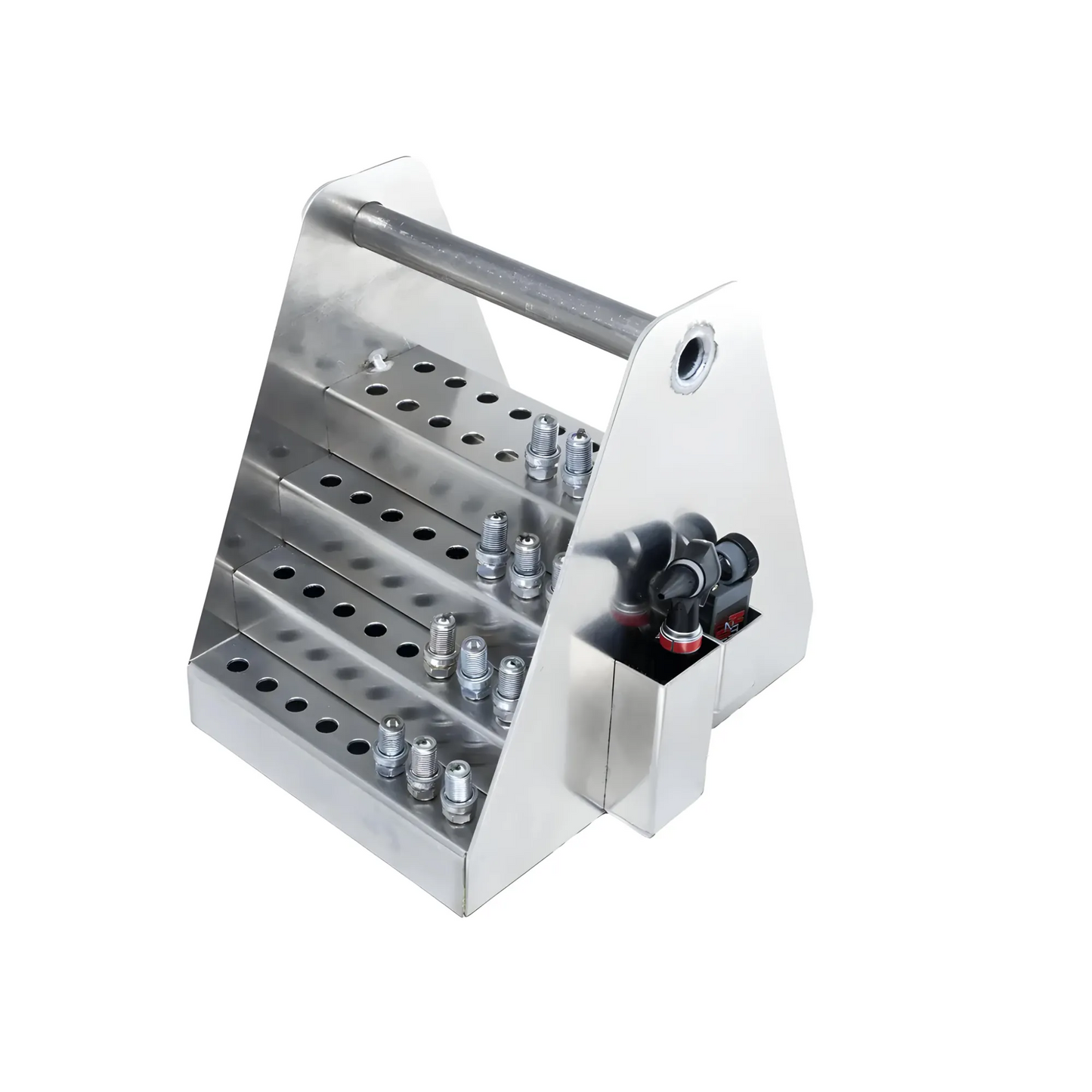Spark Plug Caddy - Tuners Kit - RAW Finish