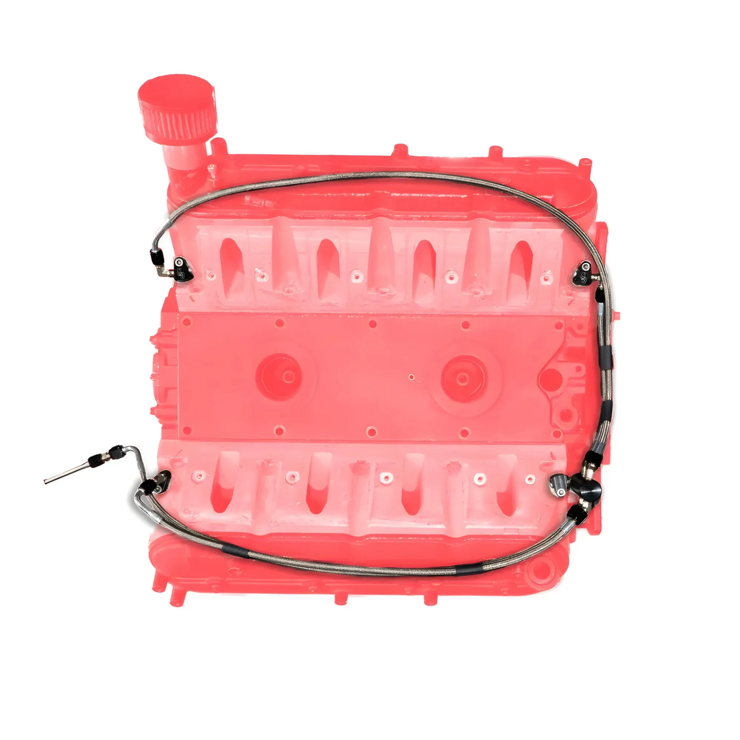 LSX Universal Steam Vent Kit – Stainless Steel Braided Hose