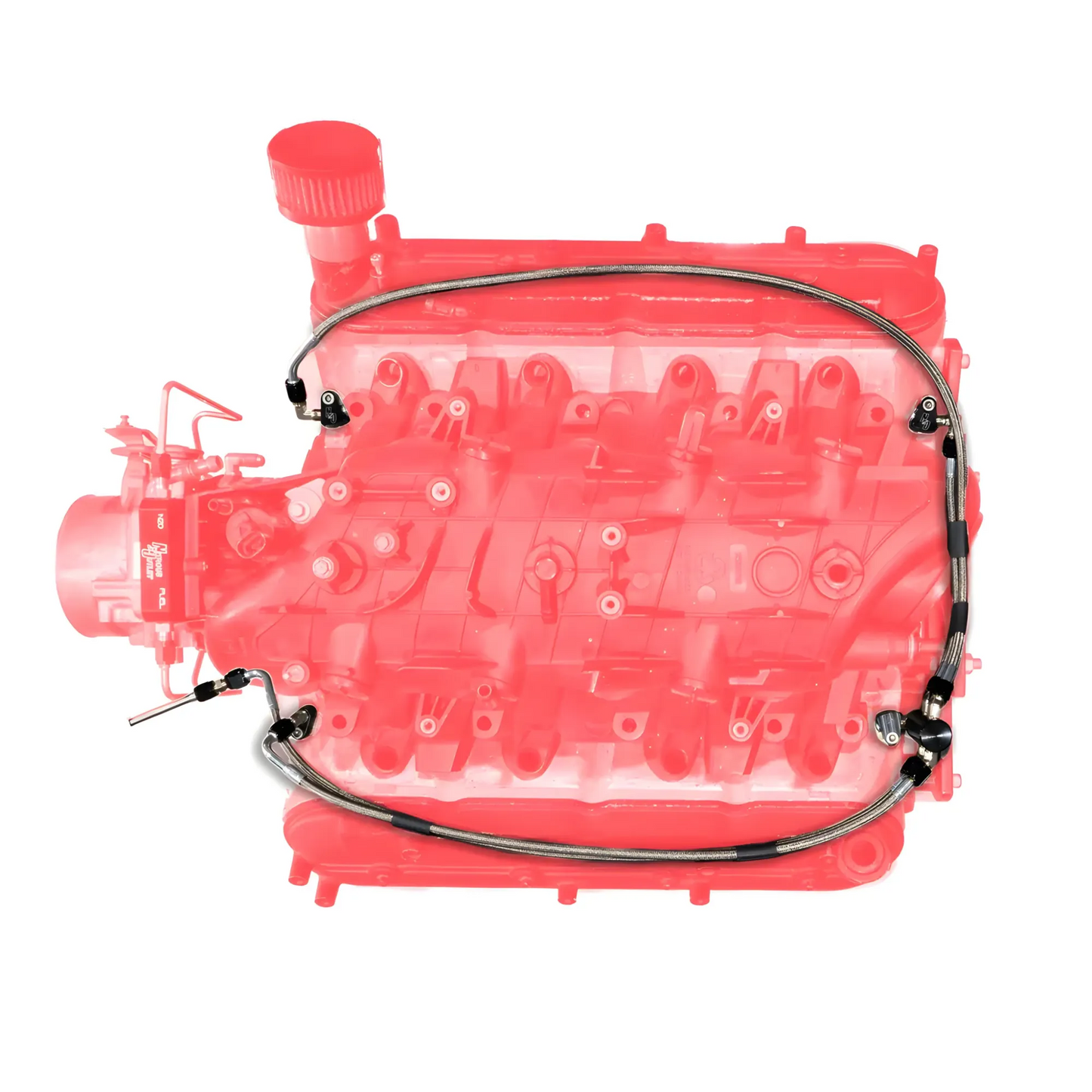 LSX Universal Steam Vent Kit – Stainless Steel Braided Hose