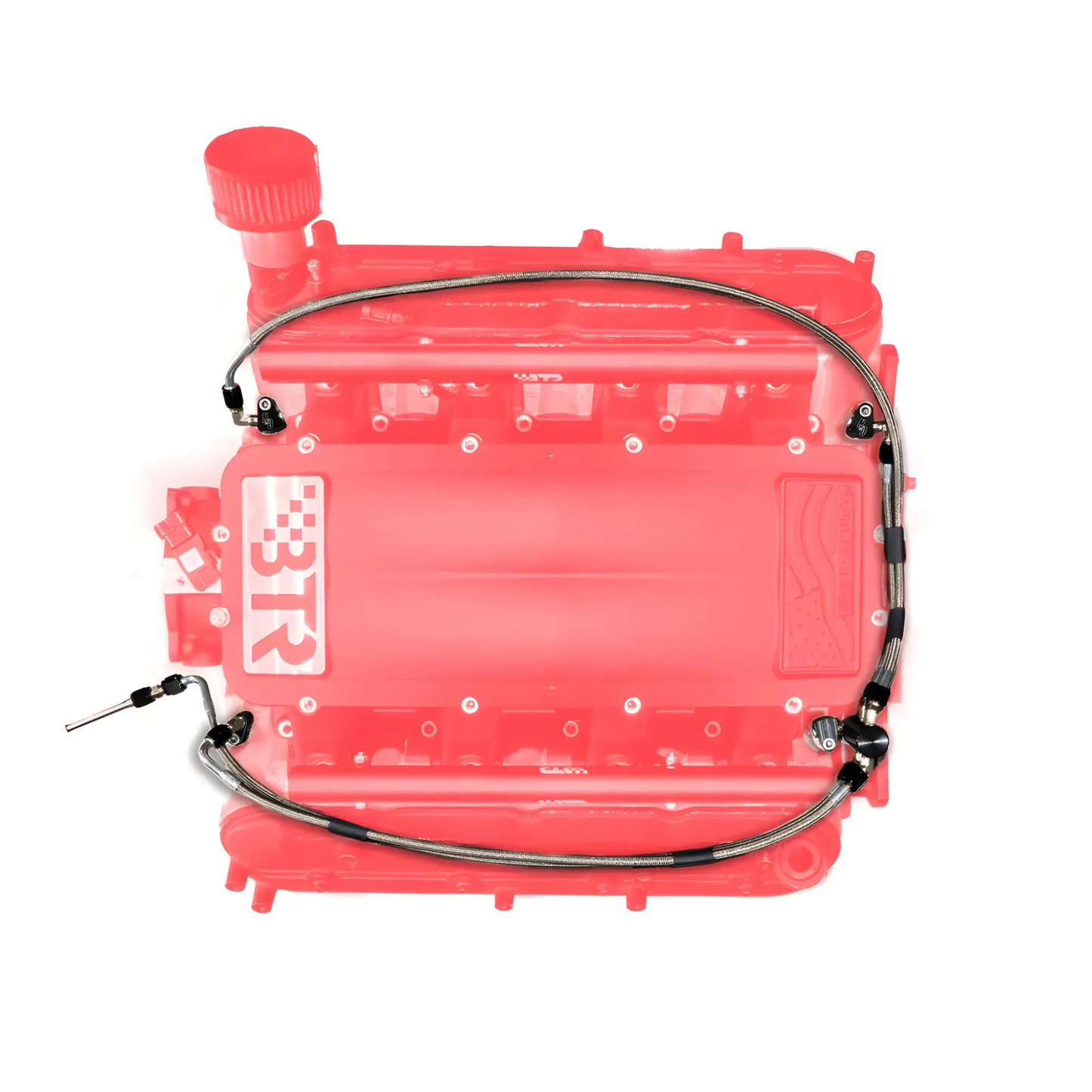 LSX Universal Steam Vent Kit – Stainless Steel Braided Hose