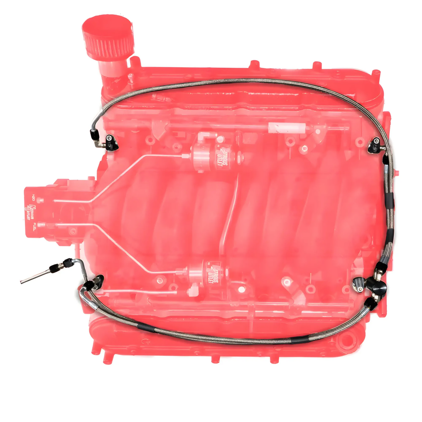 LSX Universal Steam Vent Kit – Stainless Steel Braided Hose